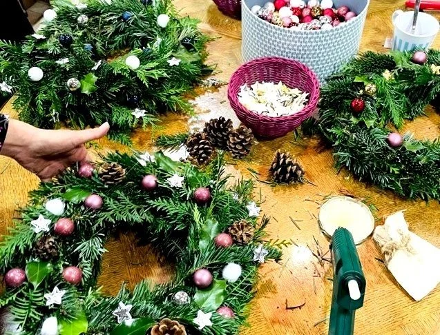 couronnes  de Noël 