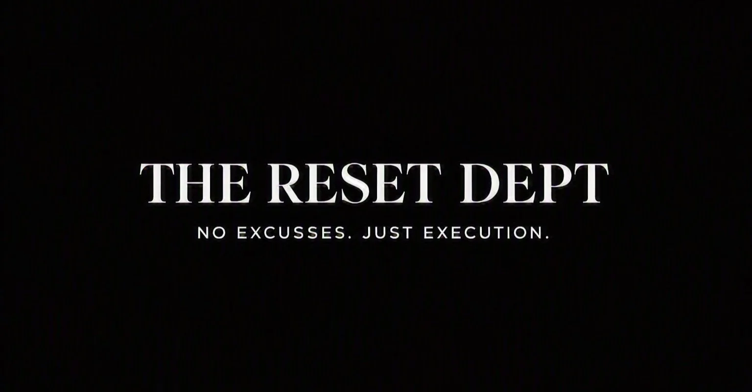 THE RESET DEPT — 7‑Day Sleep Protocol
