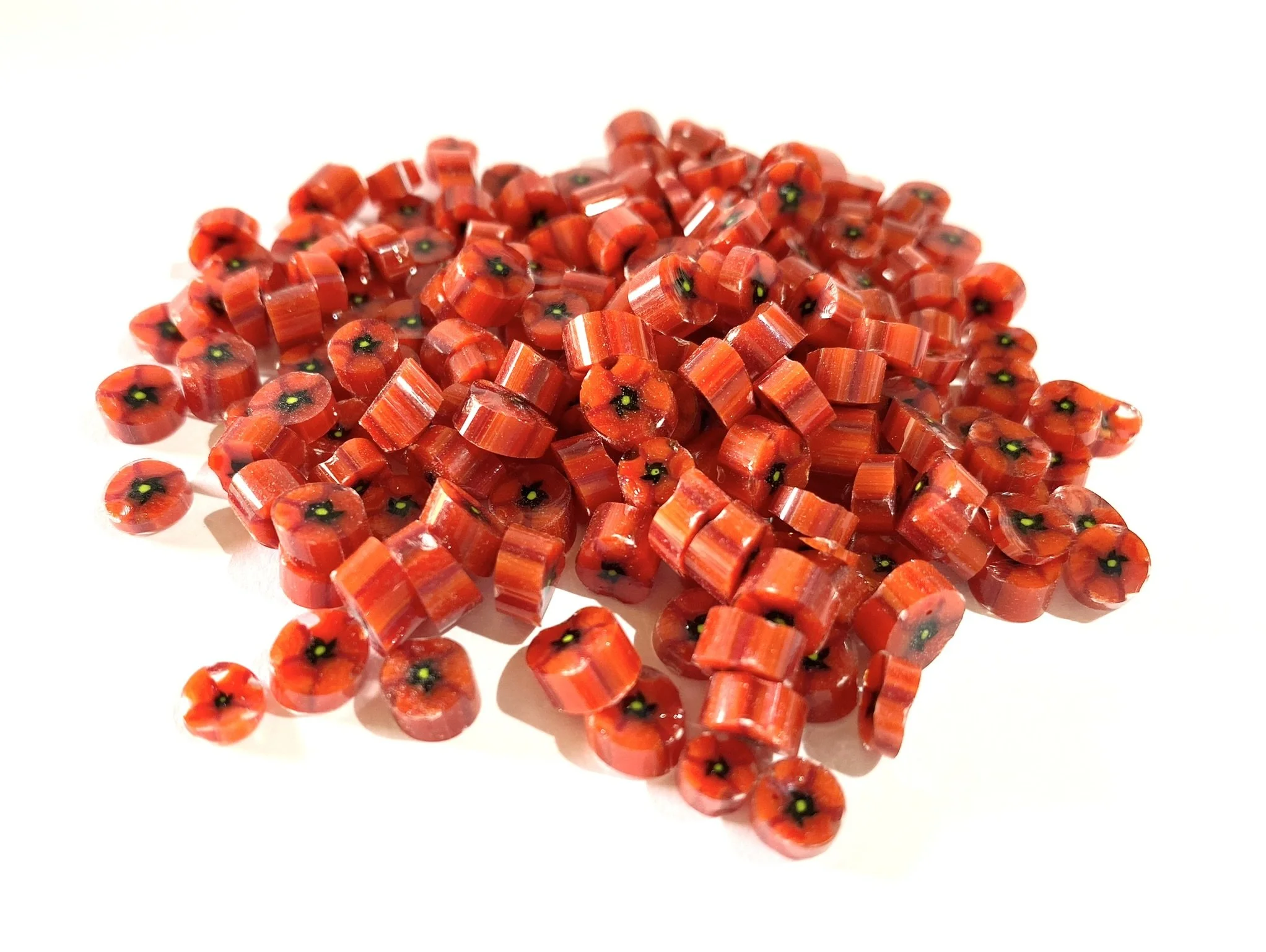 Poppy Murrini, Bullseye Glass