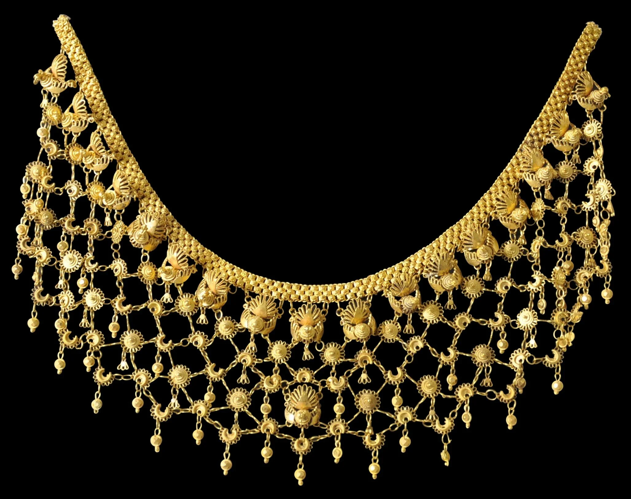 Burmese Courtly Necklace      (Da-li-zan) 
