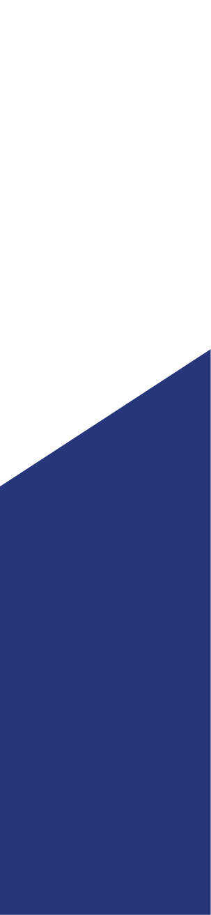 A geometric design with a black and blue color scheme divided into sections with diagonal lines.