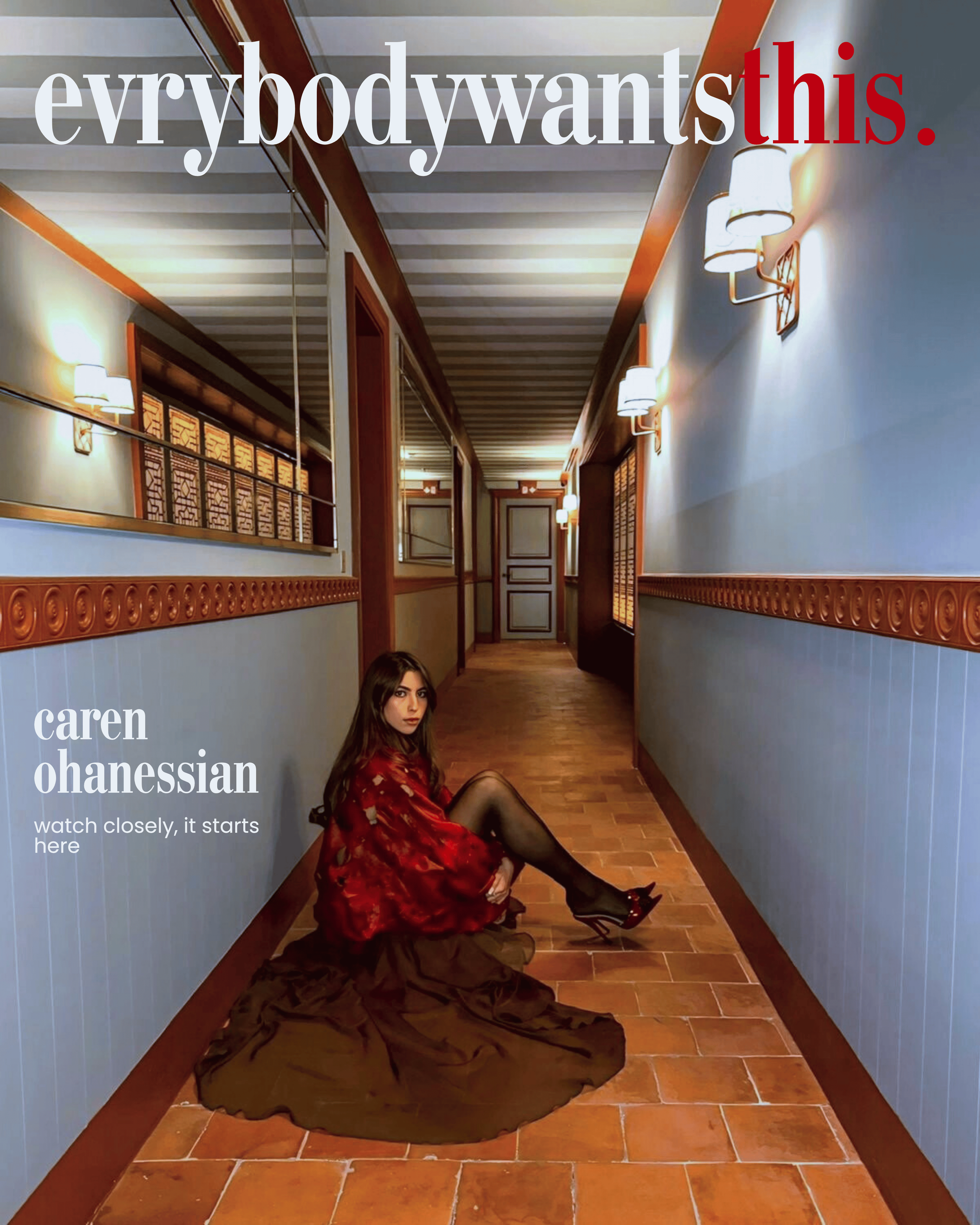 Caren Ohanessian wearing Basil Soda 