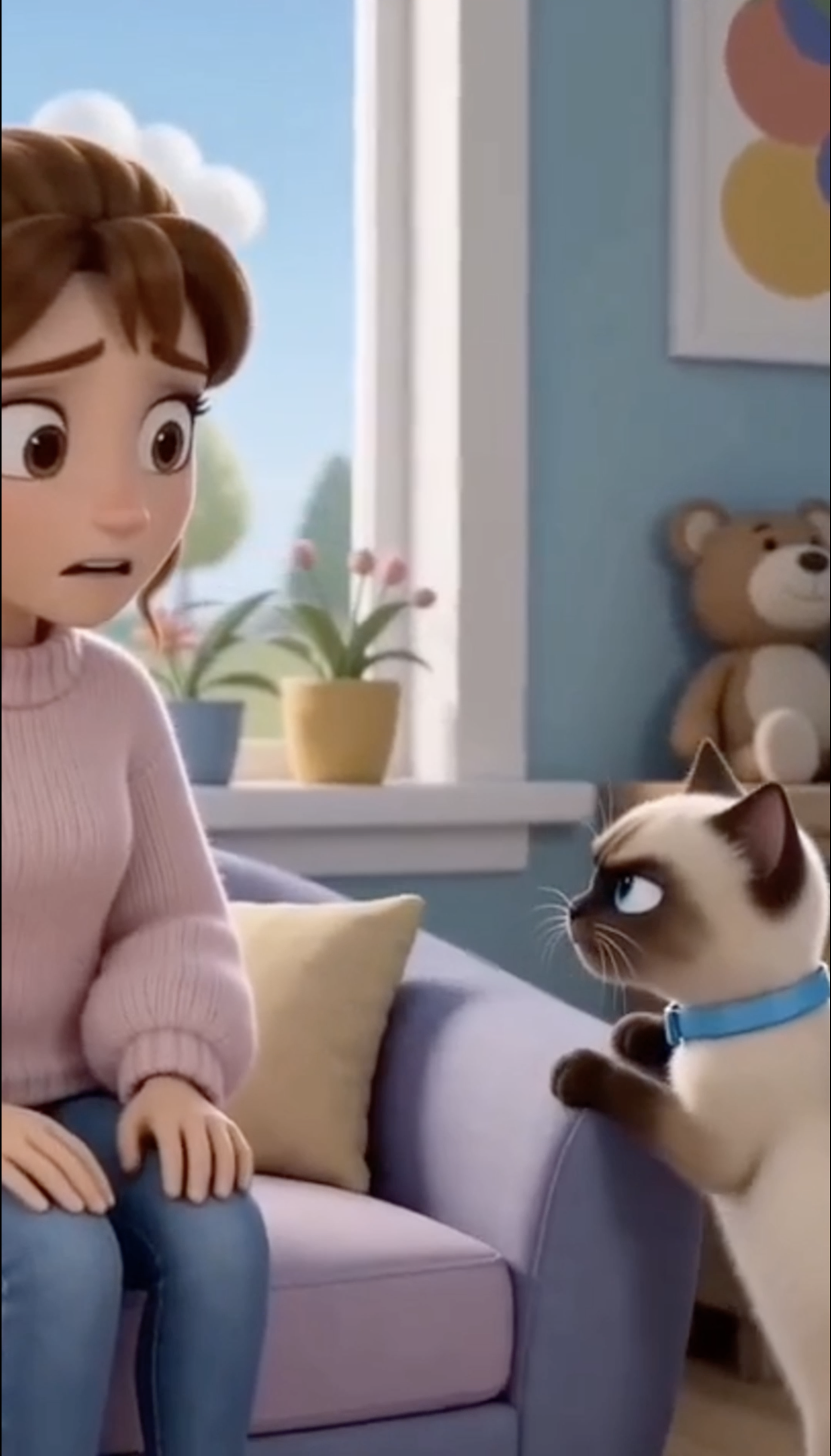 When your cats still haven't forgiven you