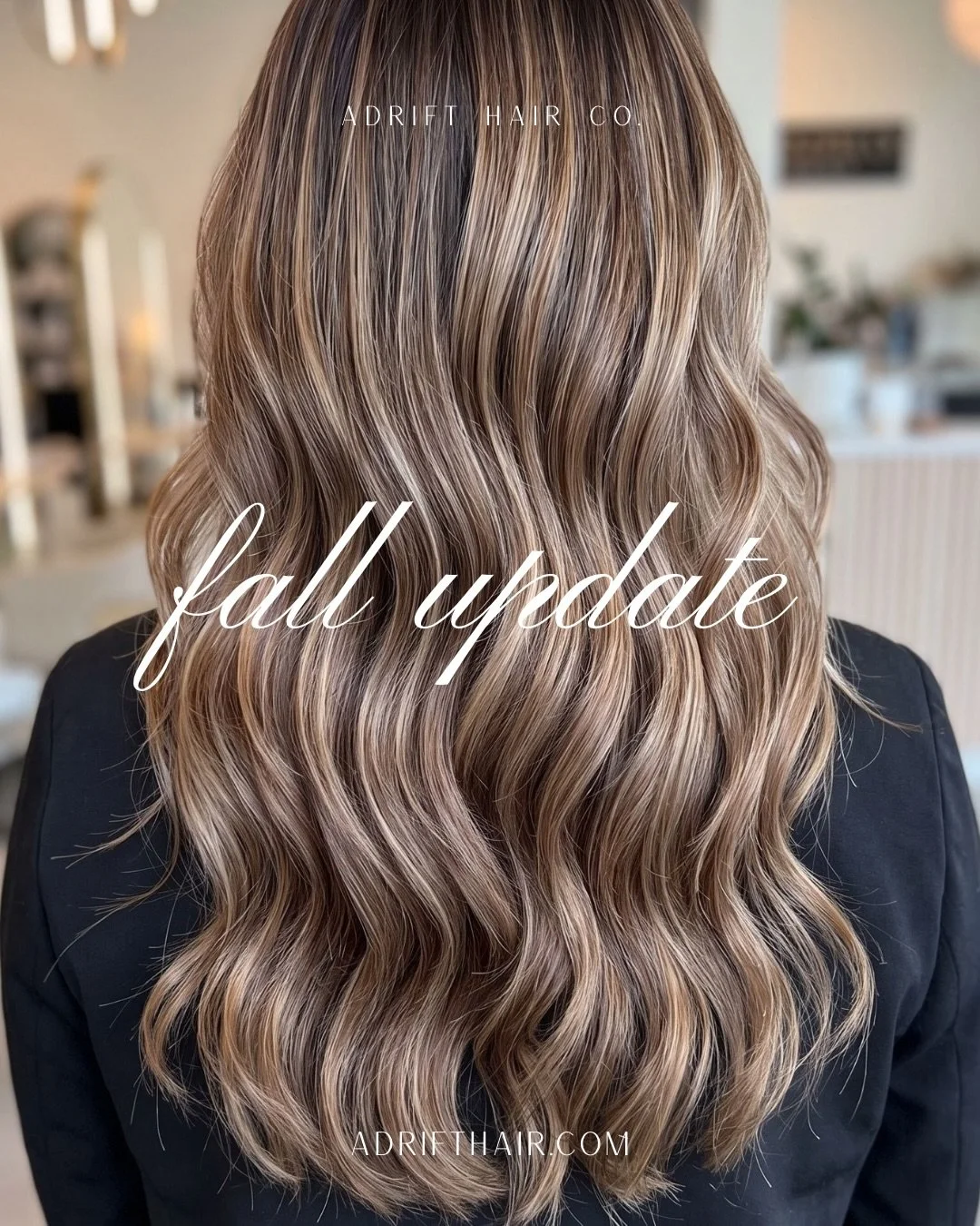 🍂 A little fall update from Adrift&hellip;

Your hair appointments just got a whole lot easier. Our 24/7 booking concierge is here to help you book appointments, reschedule existing appointments, and welcome new guests &mdash; whenever you need us. 
