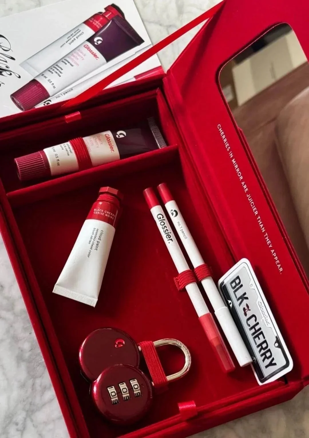 Glossier Black Cherry Launch 🍒 