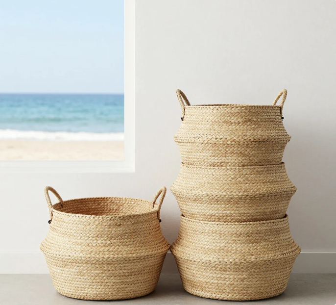 Seagrass Storage Baskets Set