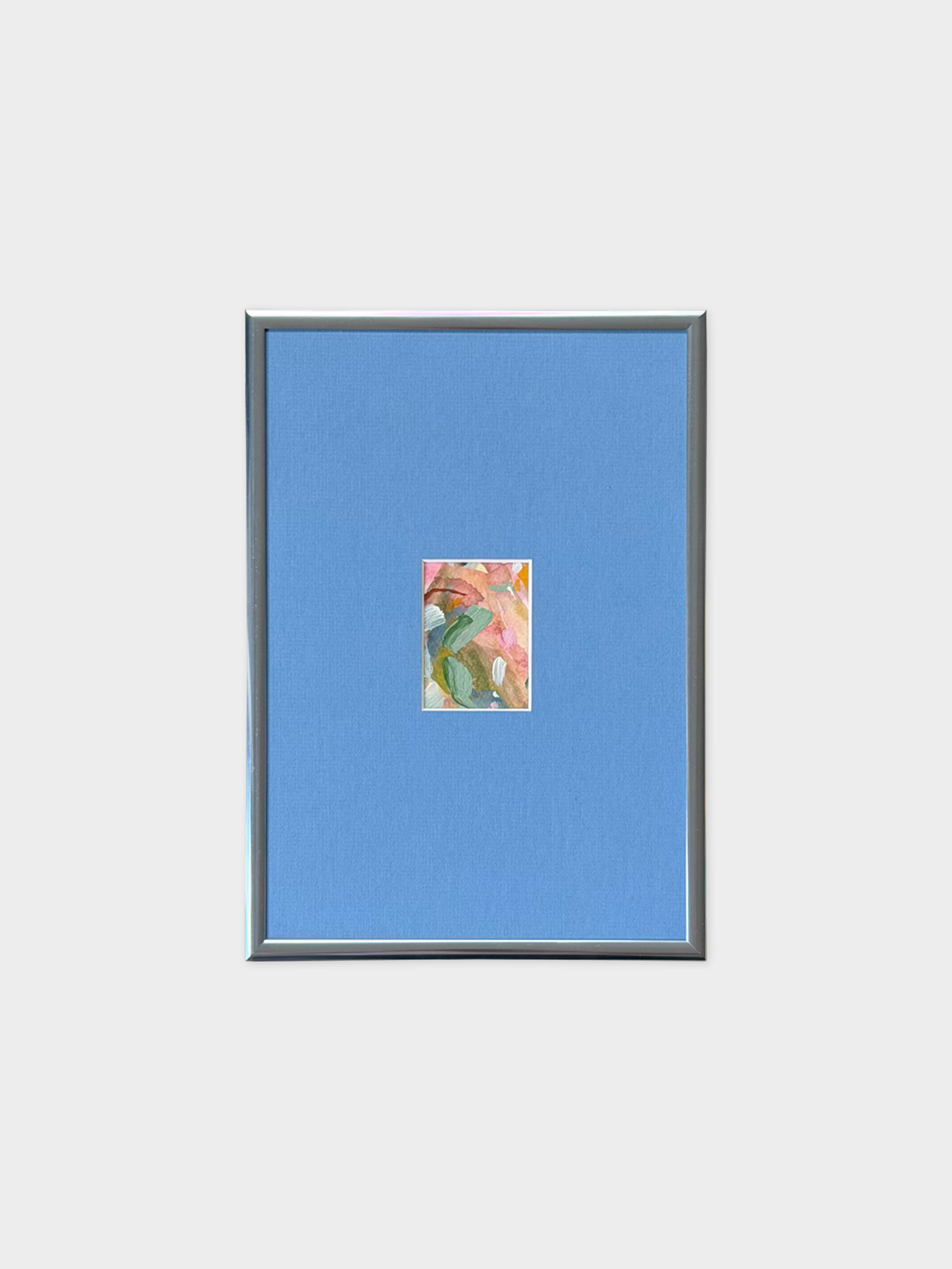 Framed 14, 2026. Aquarell und Acryl auf Baumwollpapier, 21 × 30 cm