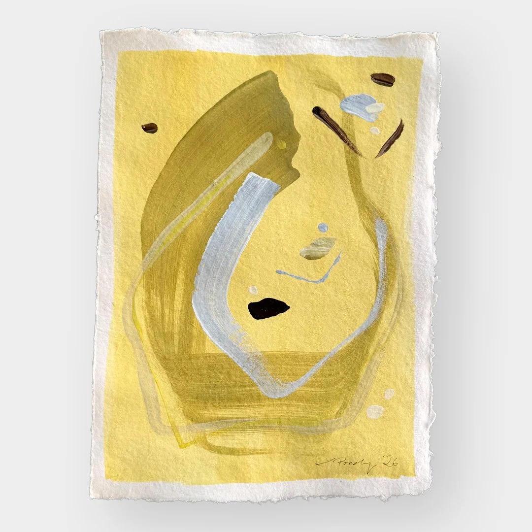 07.2026. Acryl auf Büttenpapier, 42 × 30 cm