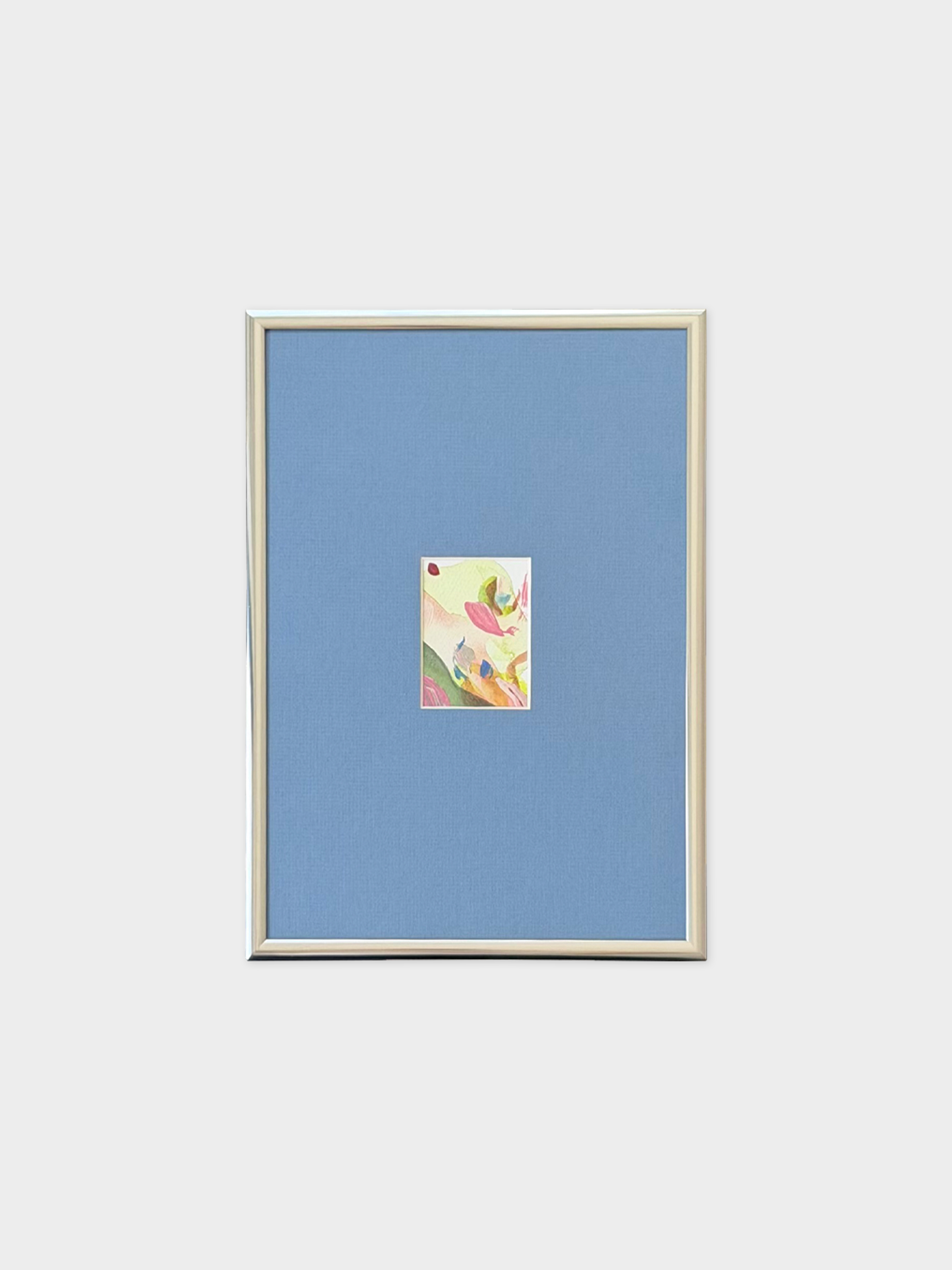 Framed 15, 2026. Aquarell und Acryl auf Baumwollpapier, 21 × 30 cm
