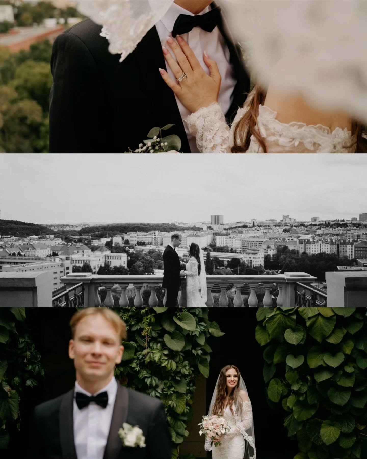 From the US to the heart of Prague. George &amp; Brittany saying &lsquo;I do&rsquo; at the Old Town Hall, followed by golden hour magic in Gr&eacute;bovka. 

​#PragueWedding #DestinationWedding #PraguePhotographer #WeddingInPrague