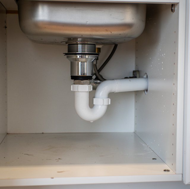 under-sink drain with strainer basket and tailpiece