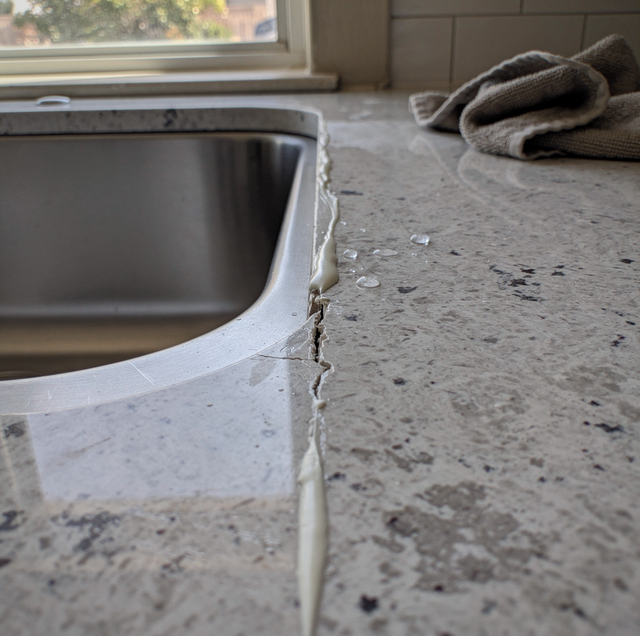 A Sink Coming Loose from the Countertop: What’s Failing