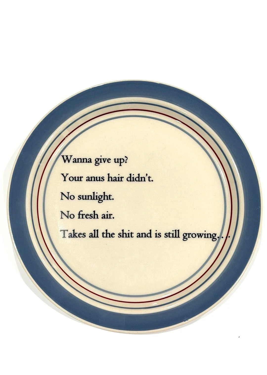Encouragement (medium plate)
