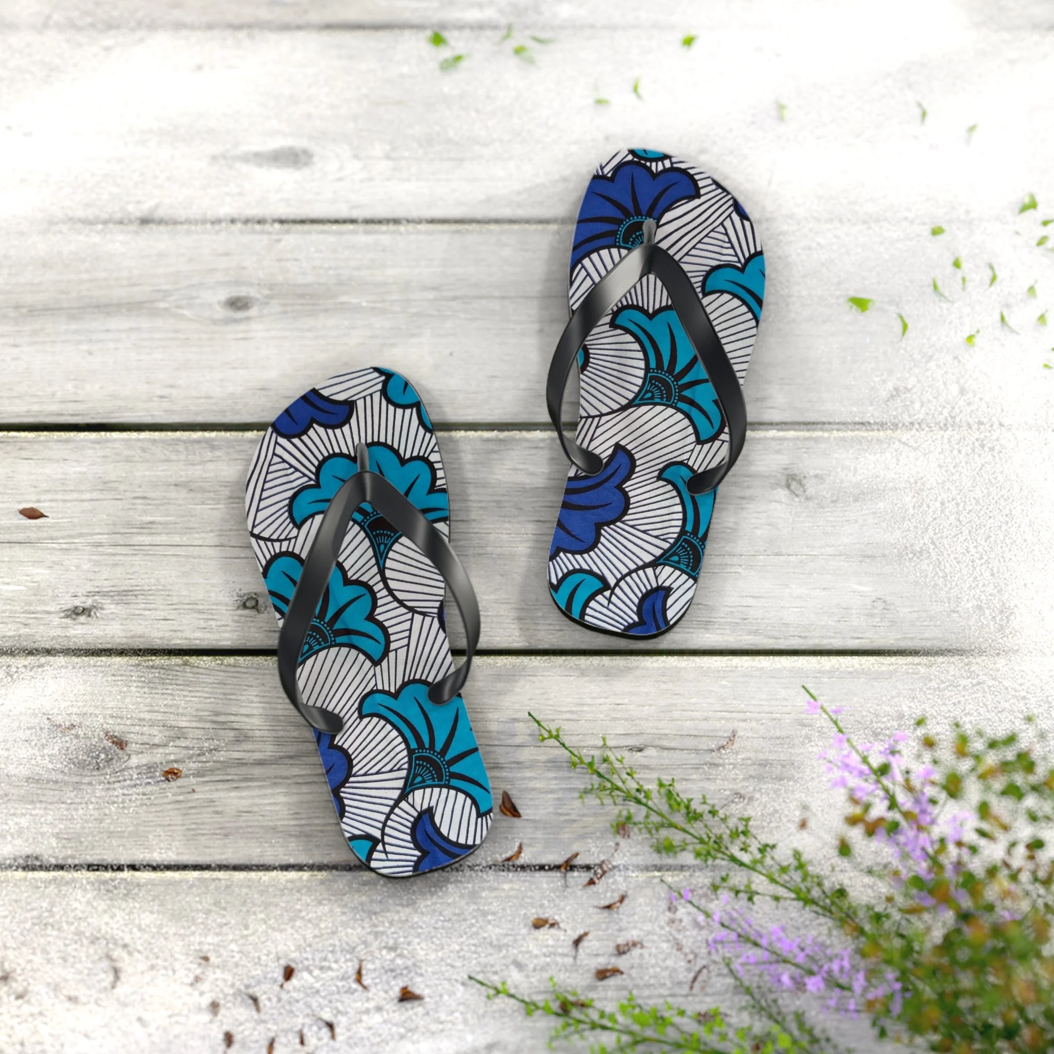 Fleurs de mariage bleu