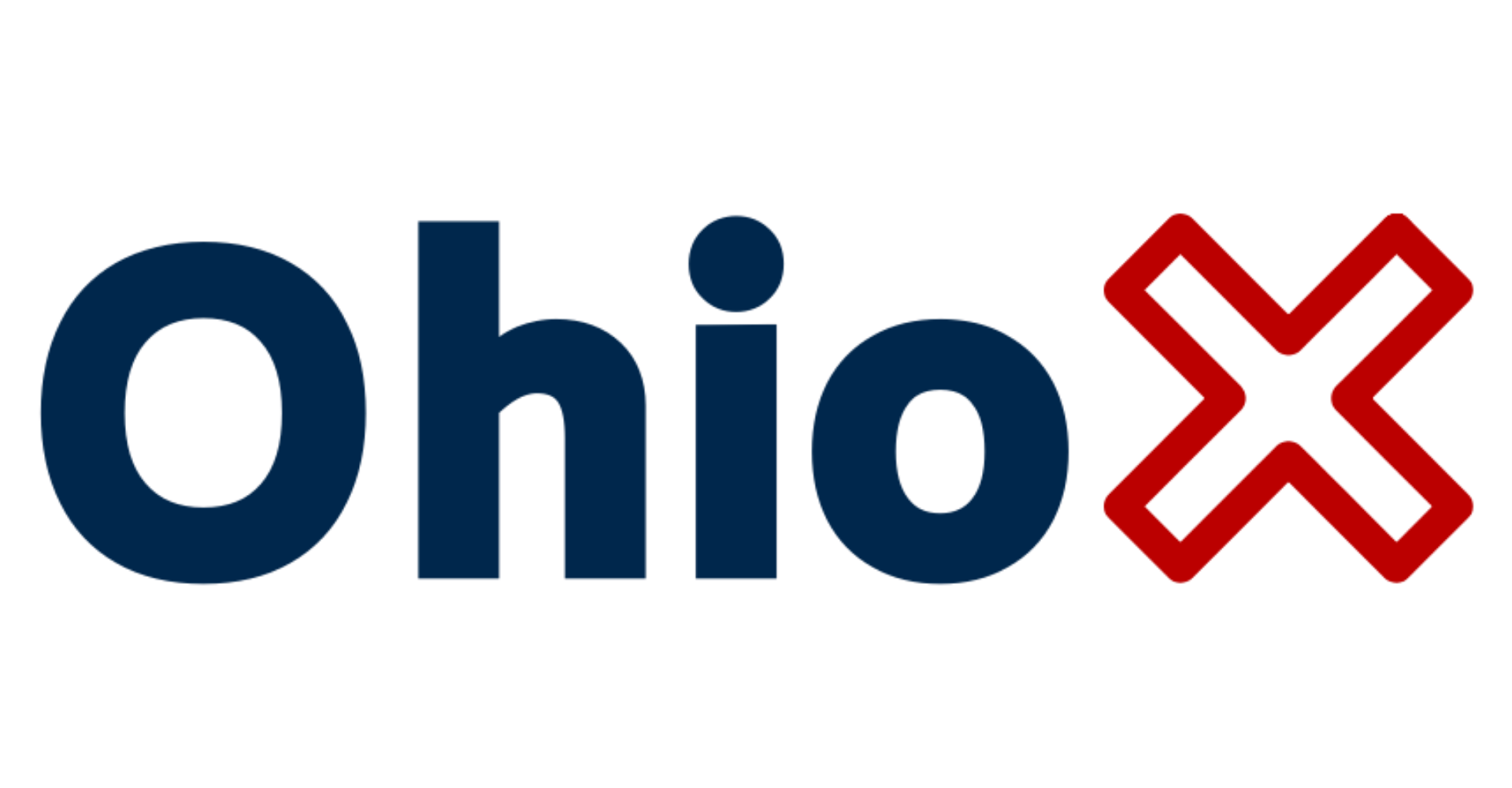 Logo of OhioX, the largest and fastest growing statewide technology and innovation nonprofit trade association.