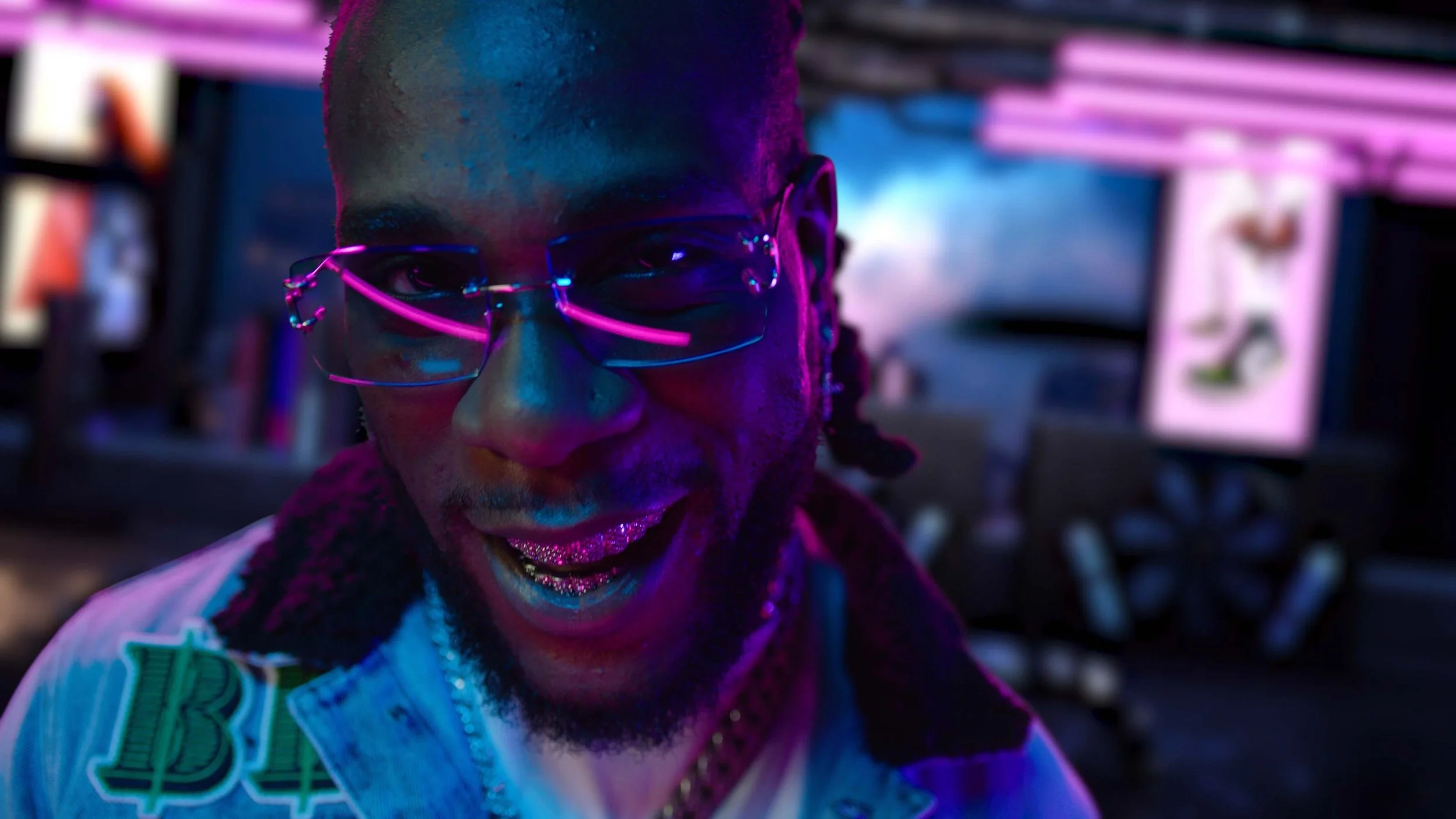 Burna Boy in distopian future
