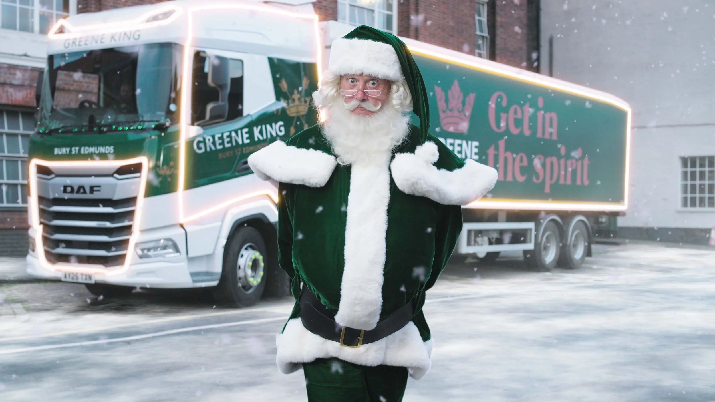 Greene King Santa
