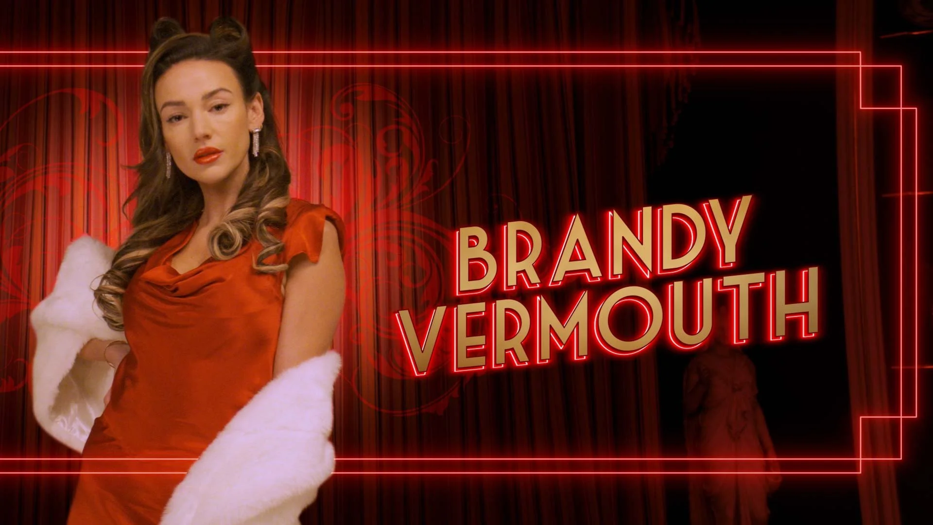 Brassic still of Michelle Keegan as "Brandy Vermouth"