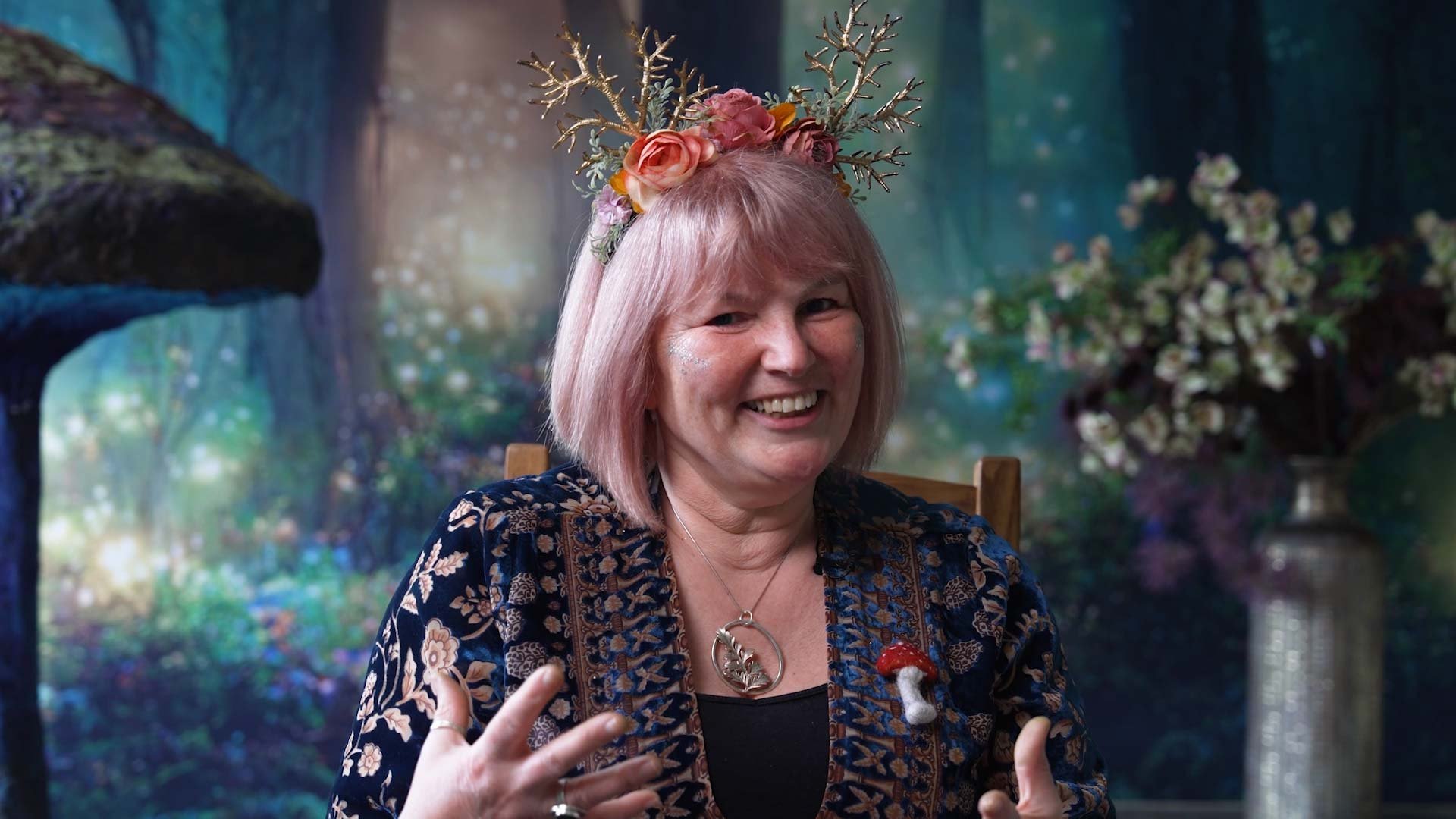 A lady from Lavinia Stamps interview
