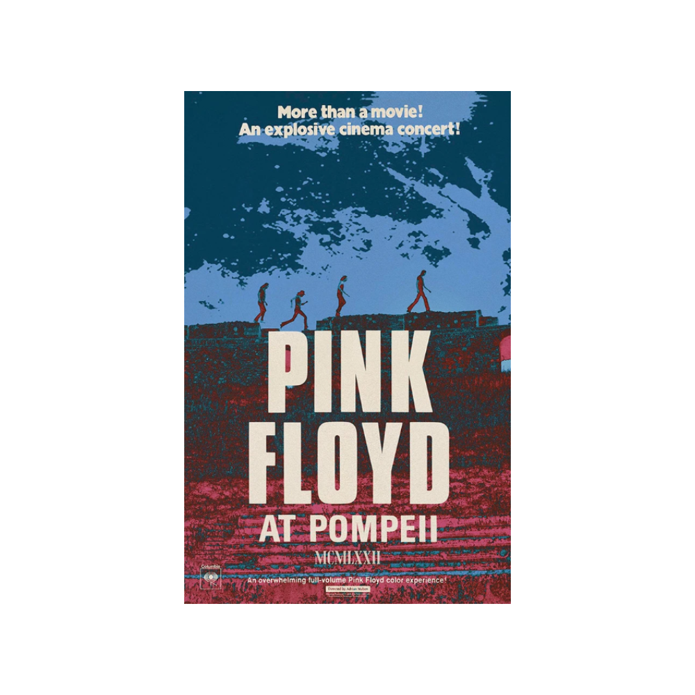 Pink Floyd — Live at Pompeii Textile Poster