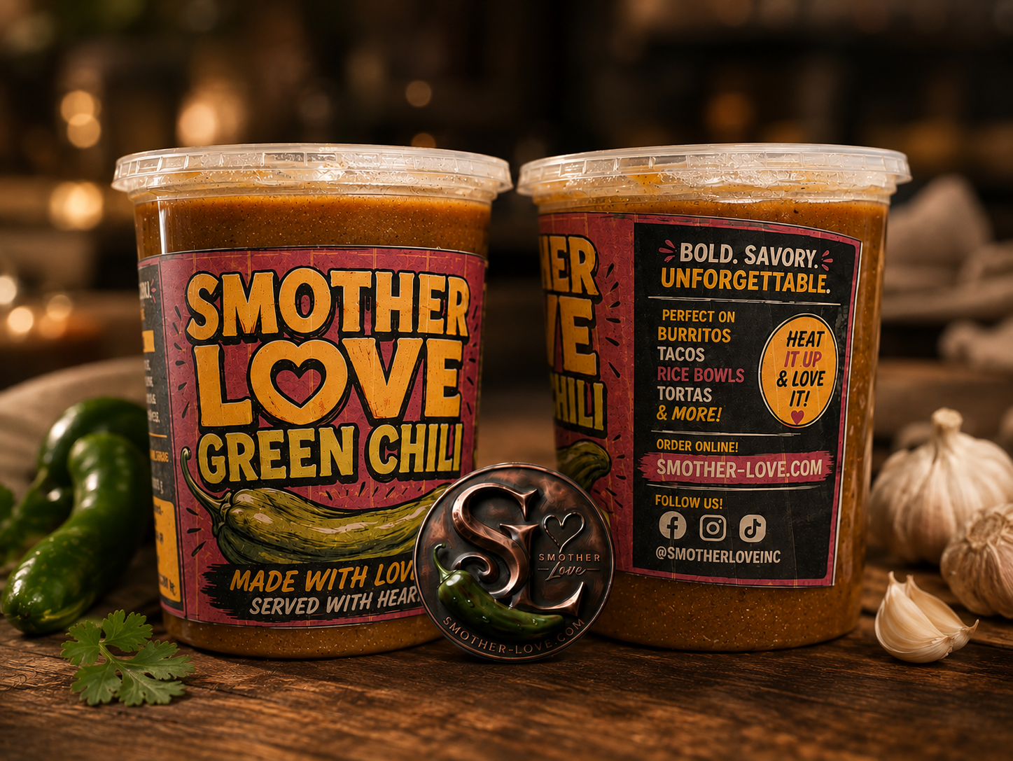 Smother Love Green Chile (Gallon)