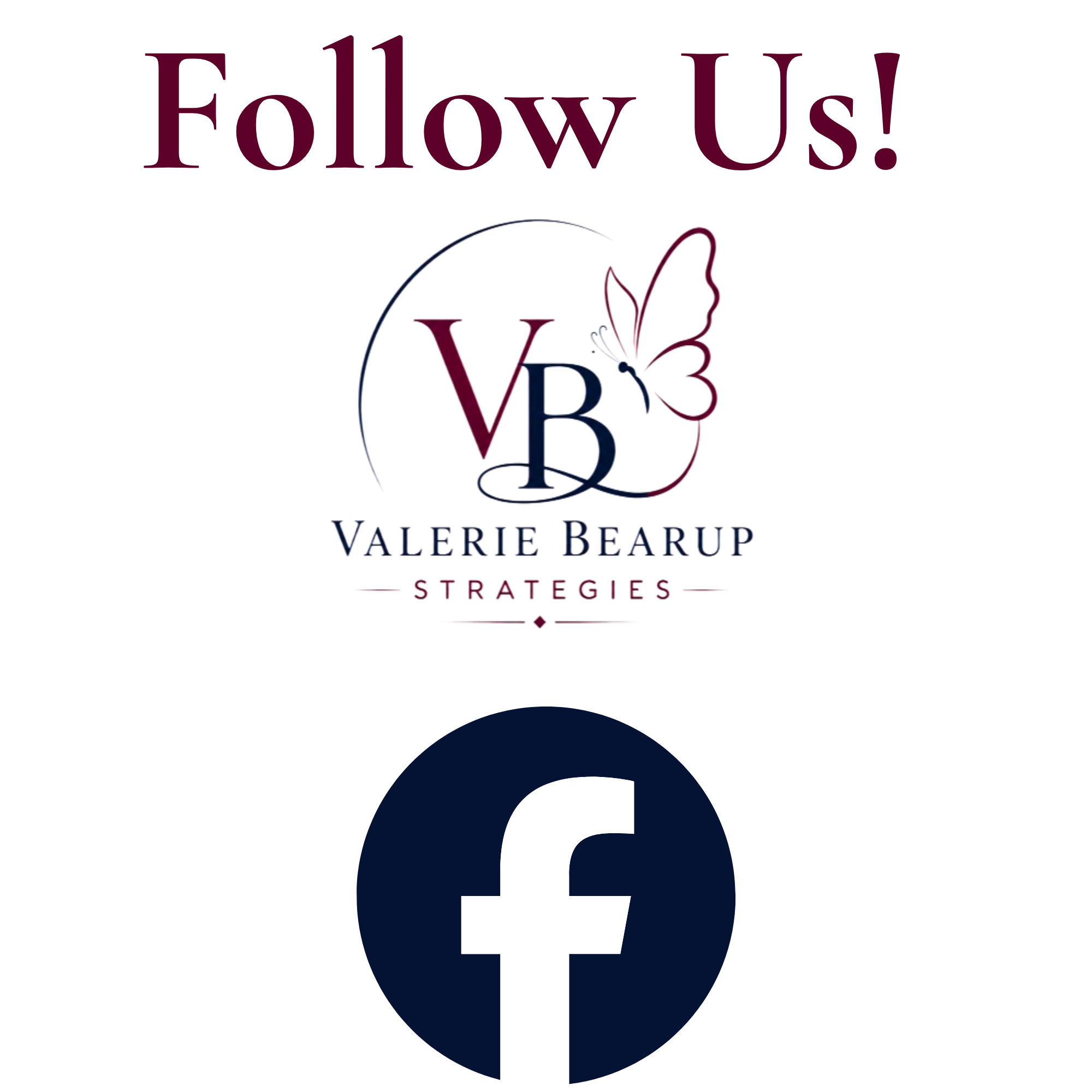 Facebook follow Valerie Bearup Strategies