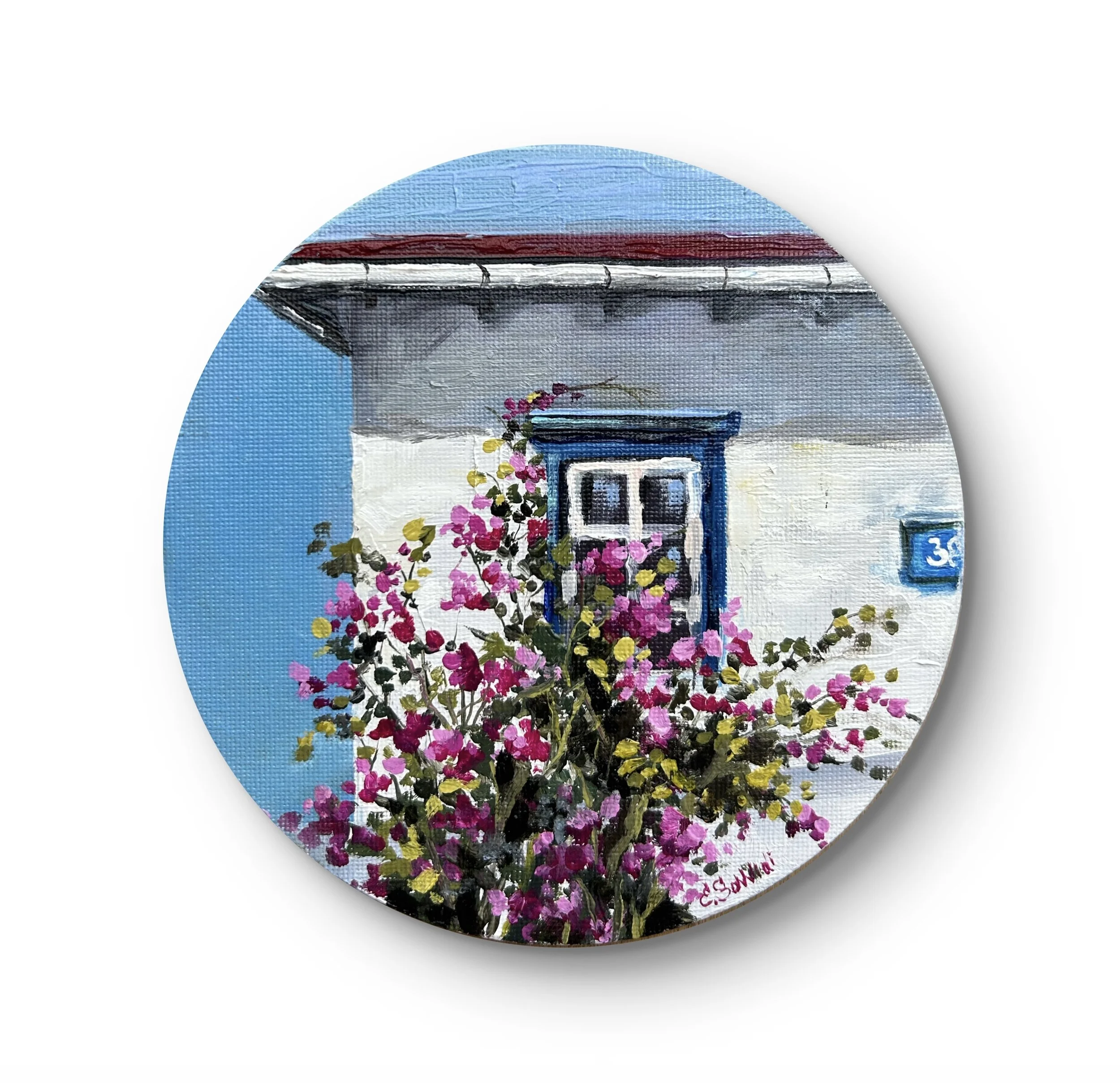 Bougainvillea Window