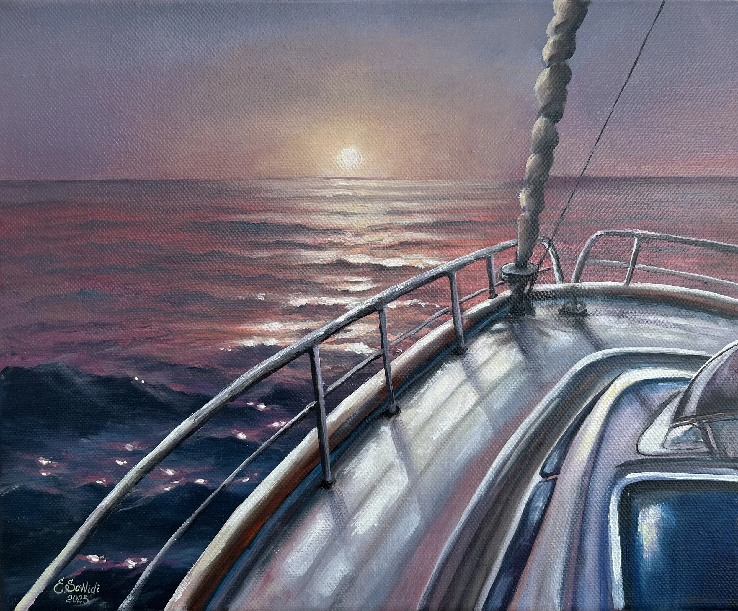 Sailing into Sunrise
