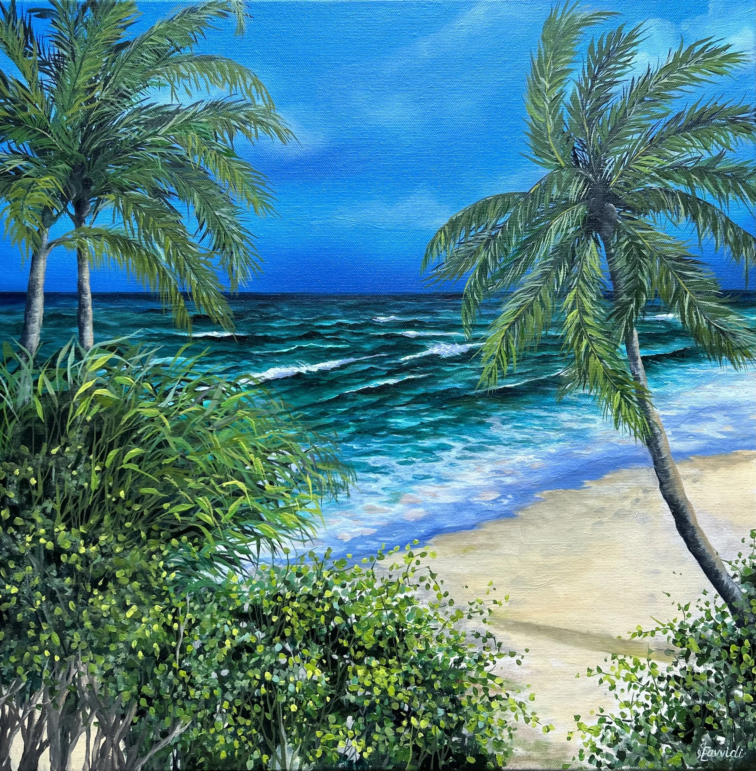 Between the Palms