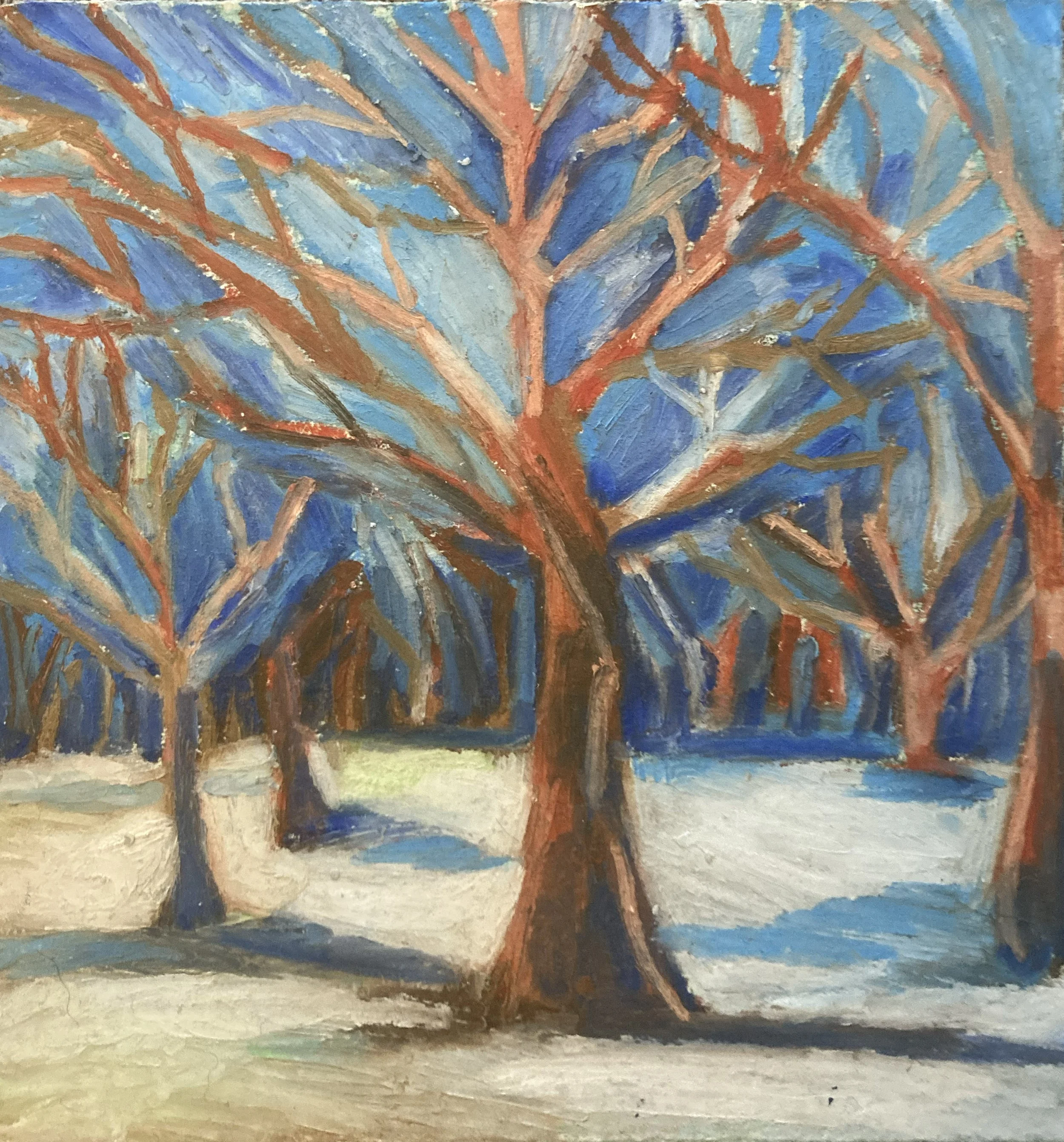 Joanna Boyle_Winter in Victoria Park_Oil Pastel_15 x 14cm_unframed_£120 copy.jpg