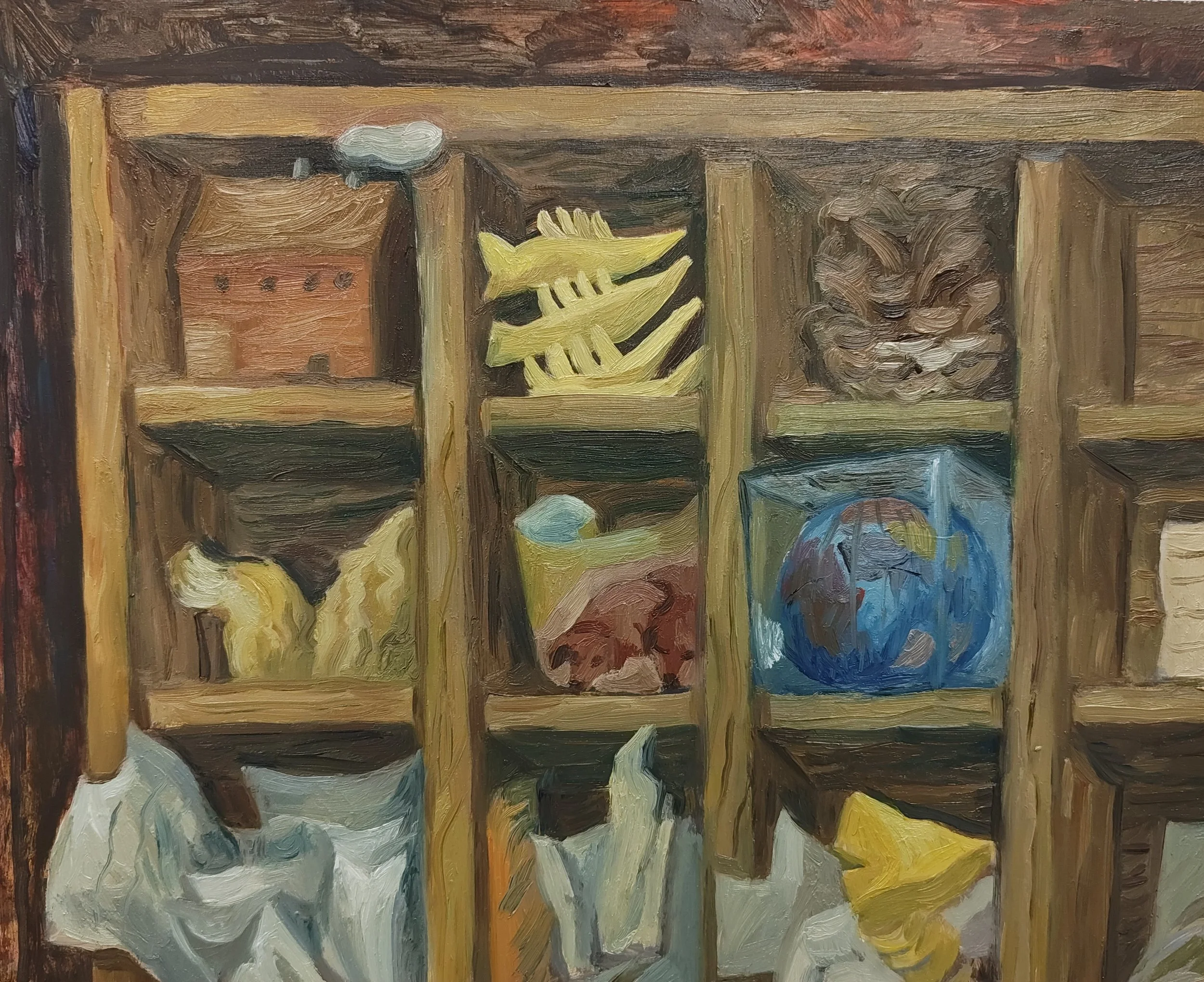 11/06/2026 - Diary Paintings, Wcm x Hcm, Oil on Board, 2026
