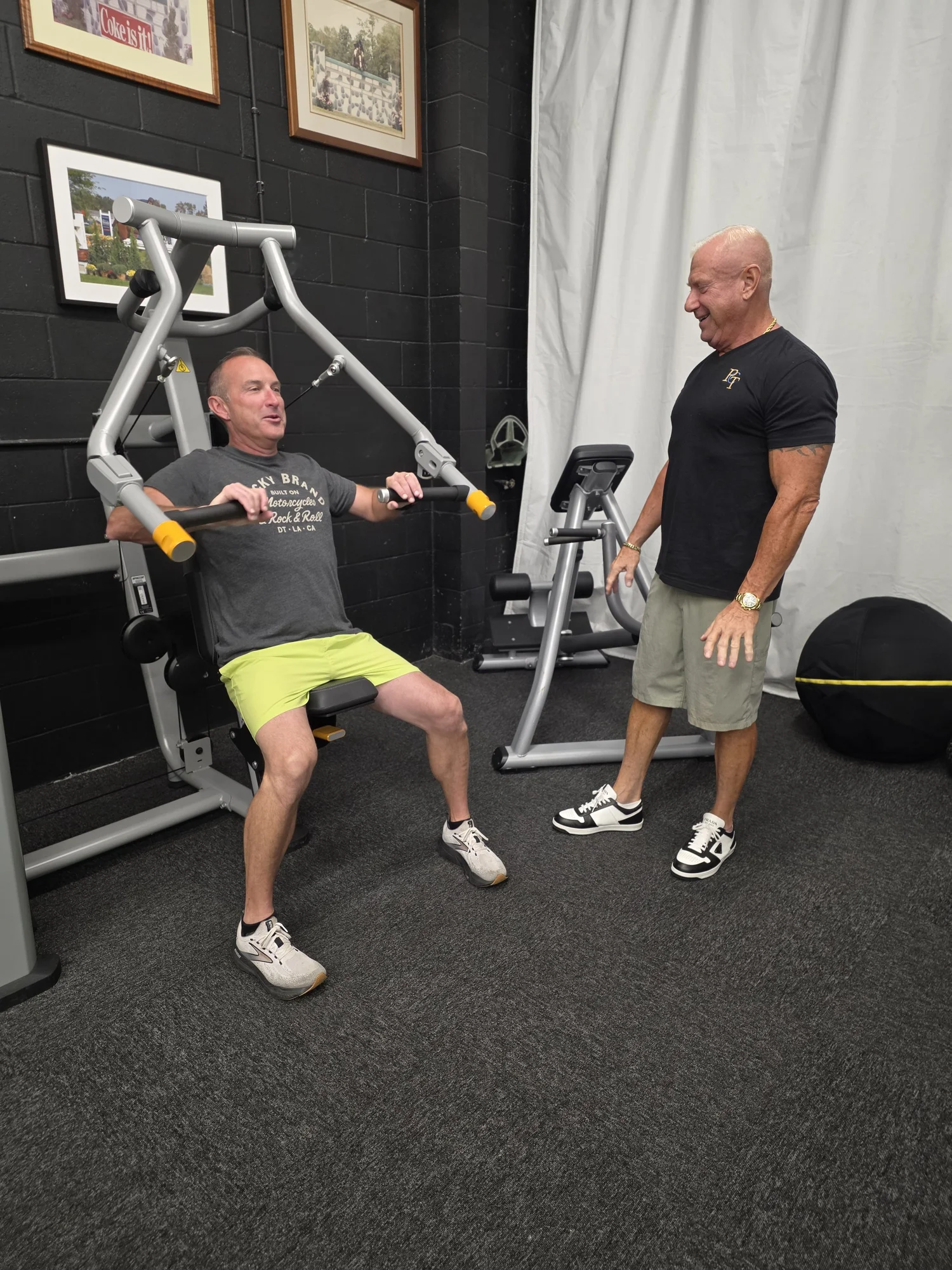 Personal training for active adults