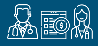 doctor and pricing icon