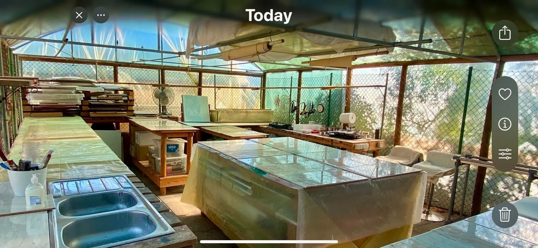 Encaustic training workshop