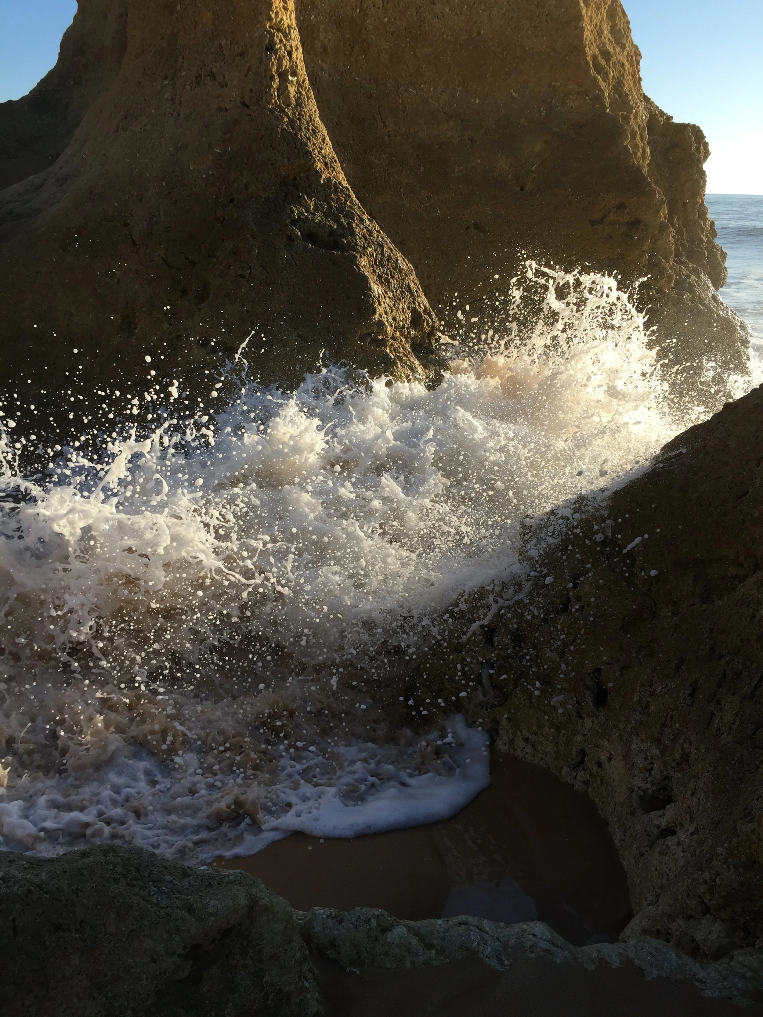 The splash