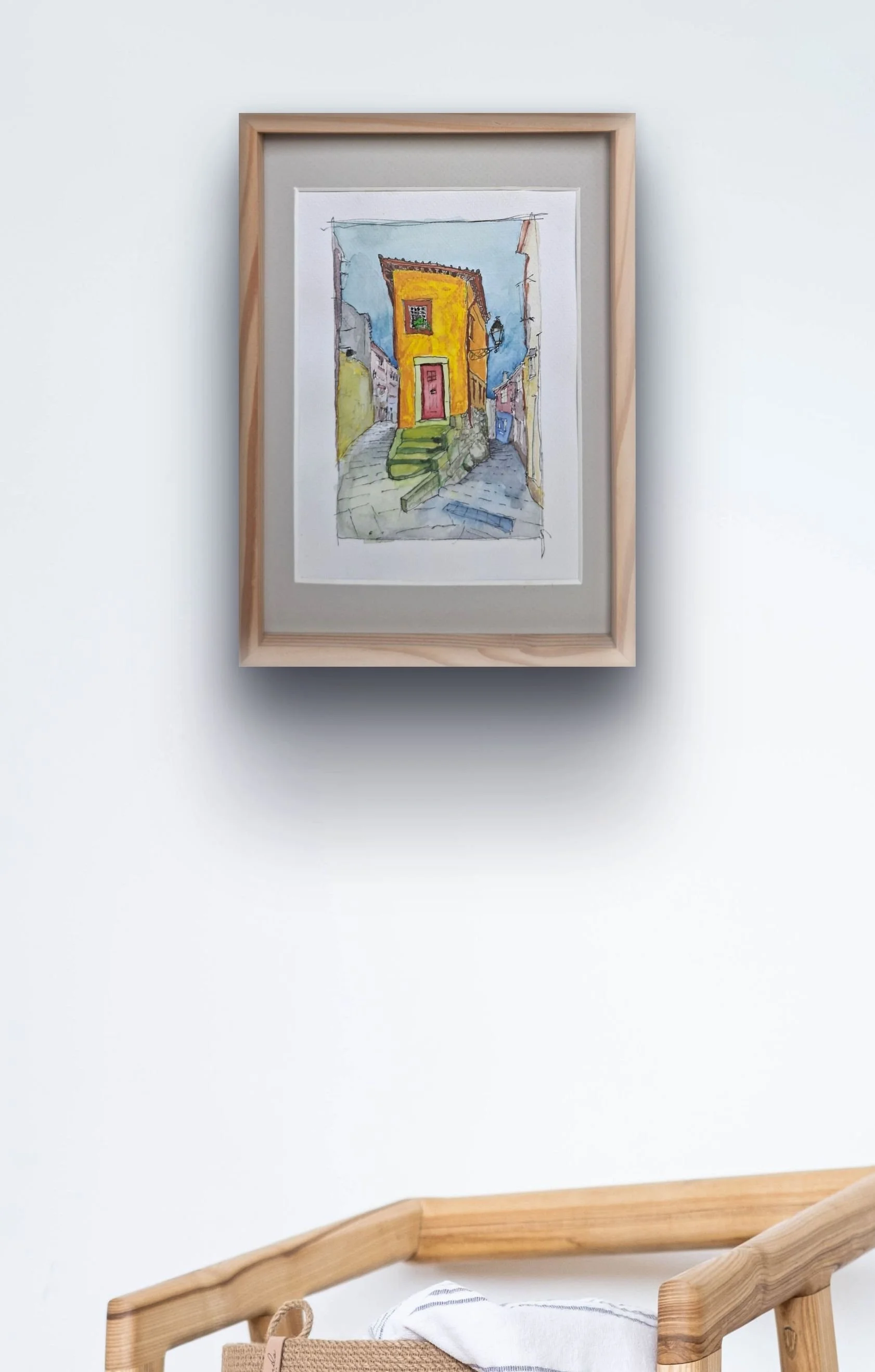 Yellow house
