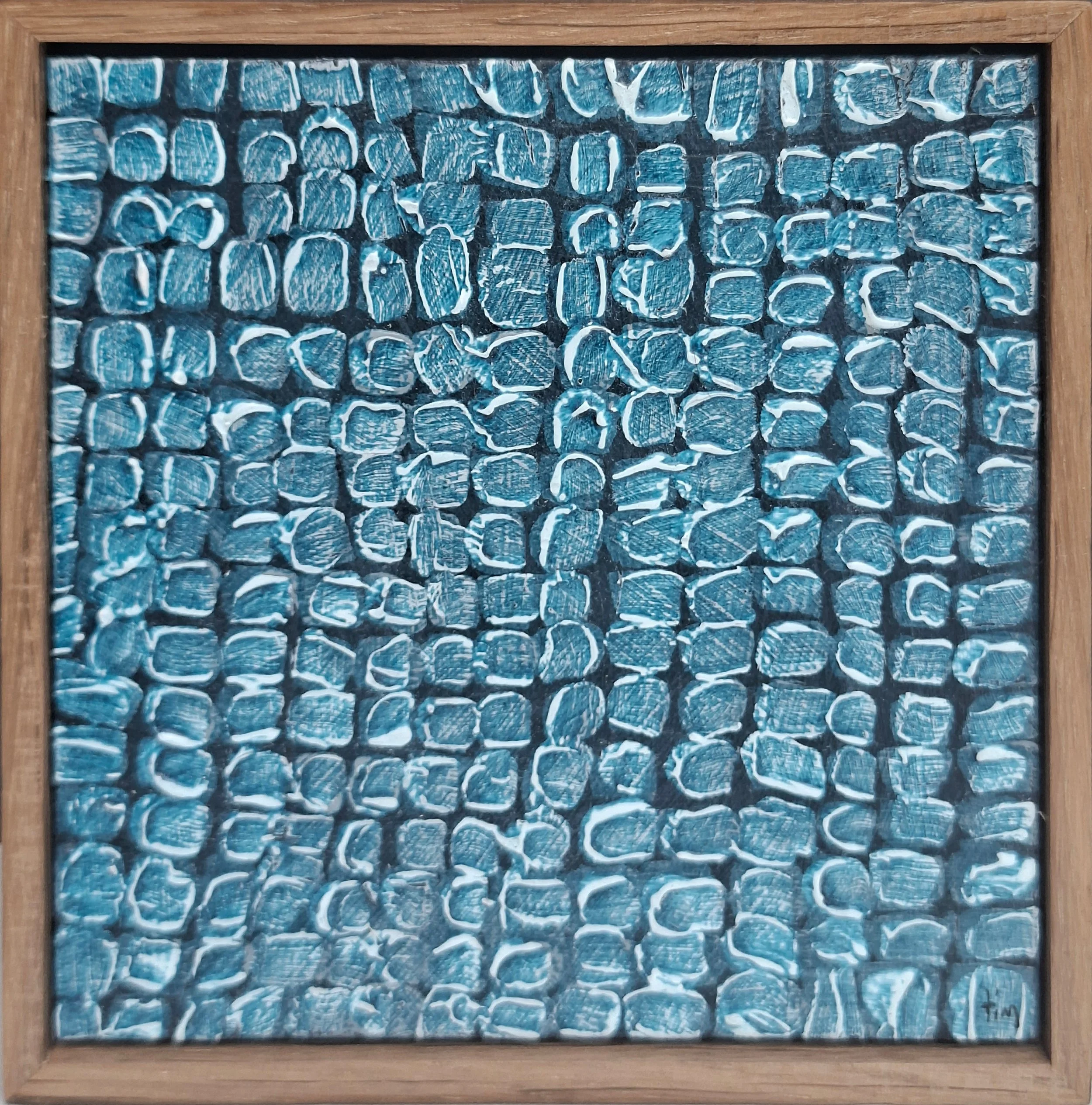 Small blue pattern
