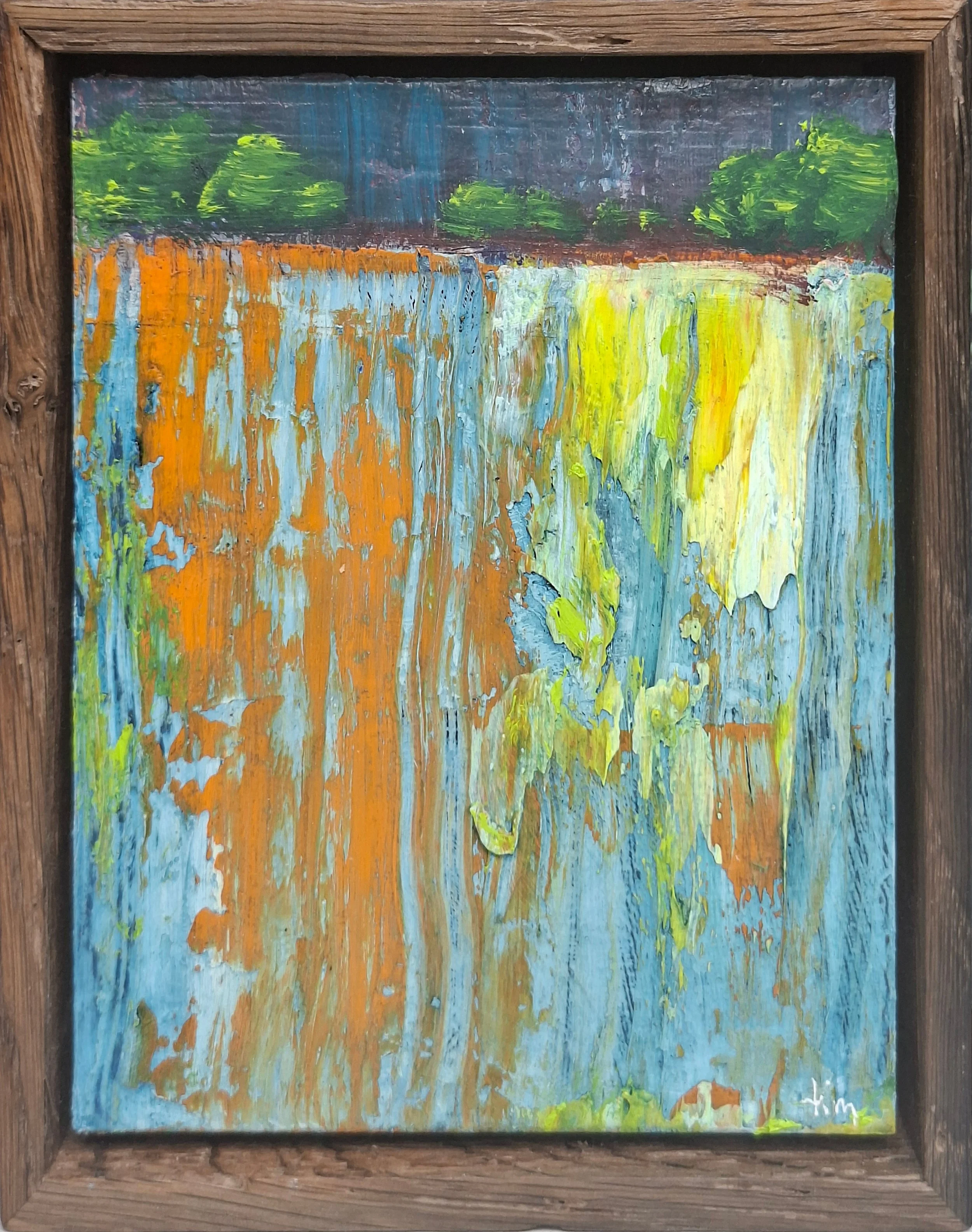 Scraped fields landscape