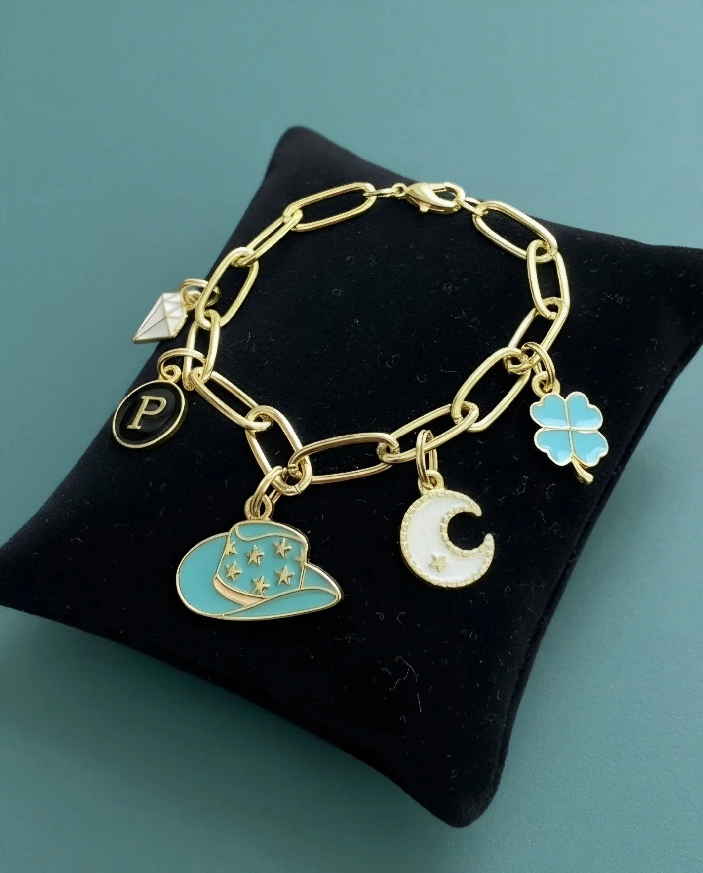 Lucky Cow Girl Charm