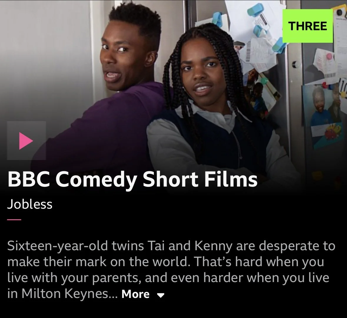 (BBC Comedy) Jobless - Assistant Costume Designer 