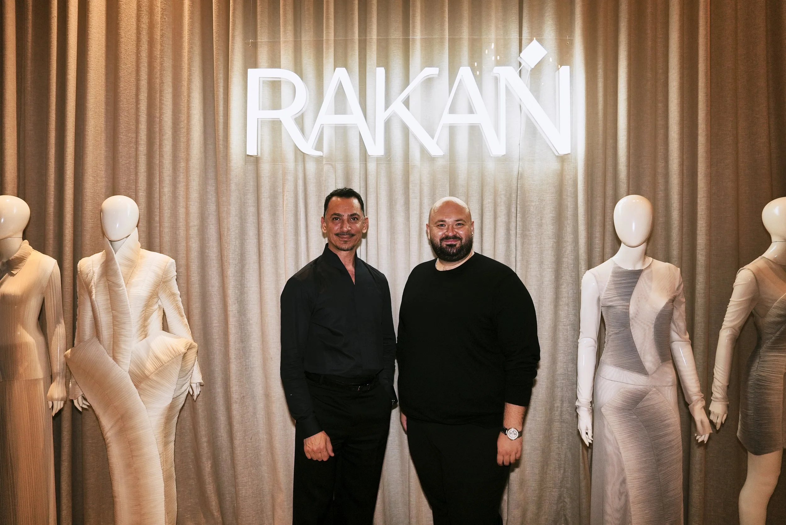 Couture fashion designer Rami Al Ali at Rakan Shams Aldeen Dubai event