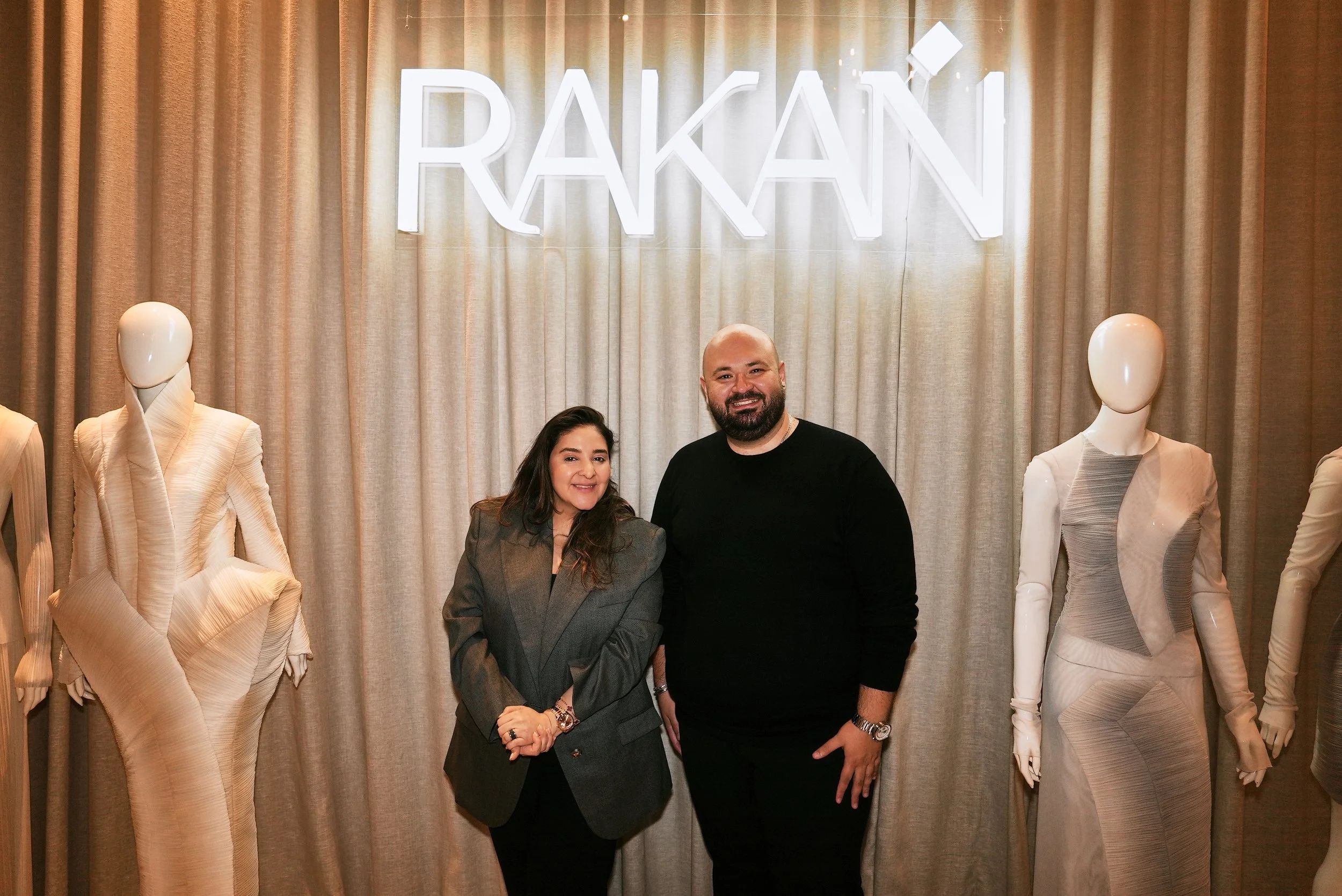 Obeida Danhach at Rakan Shams Aldeen Dubai event