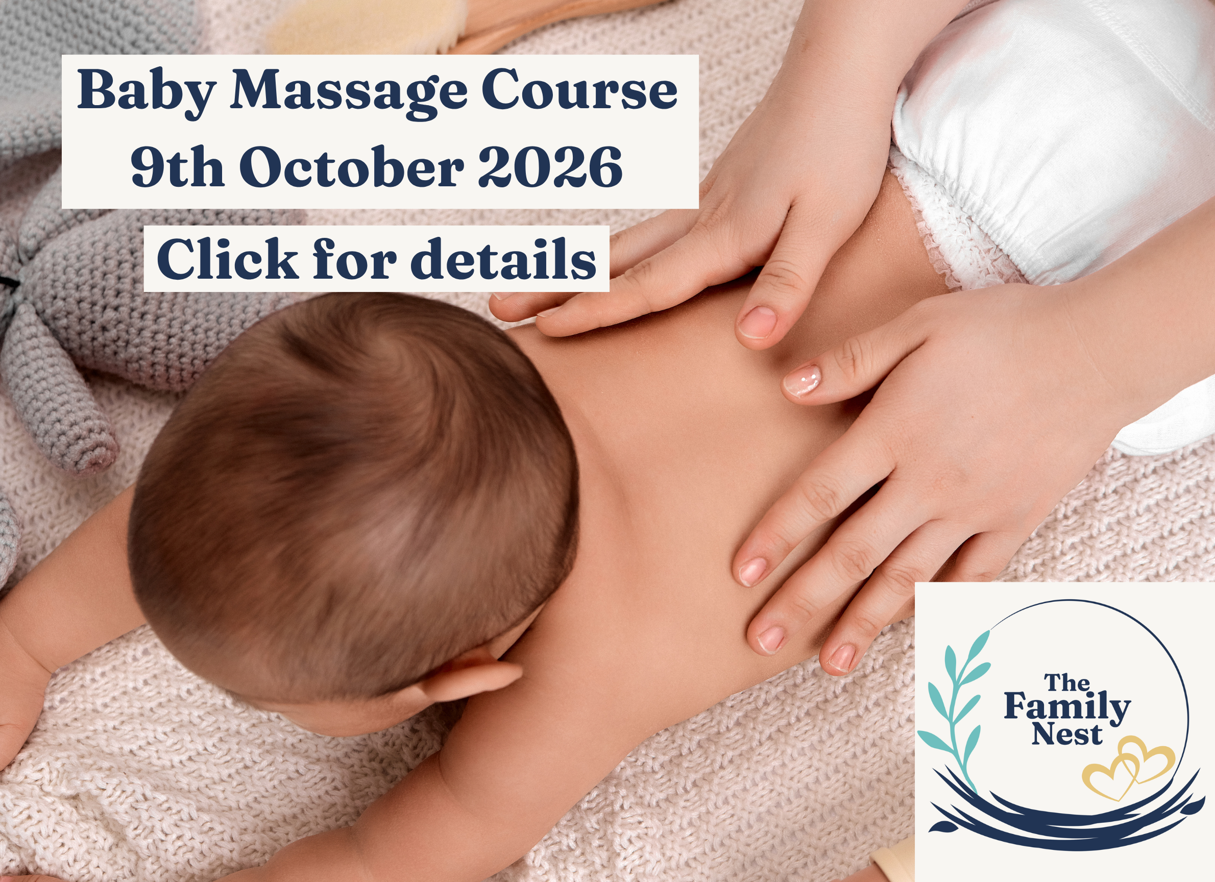 Baby Massage Course - Starts 9th October 2026