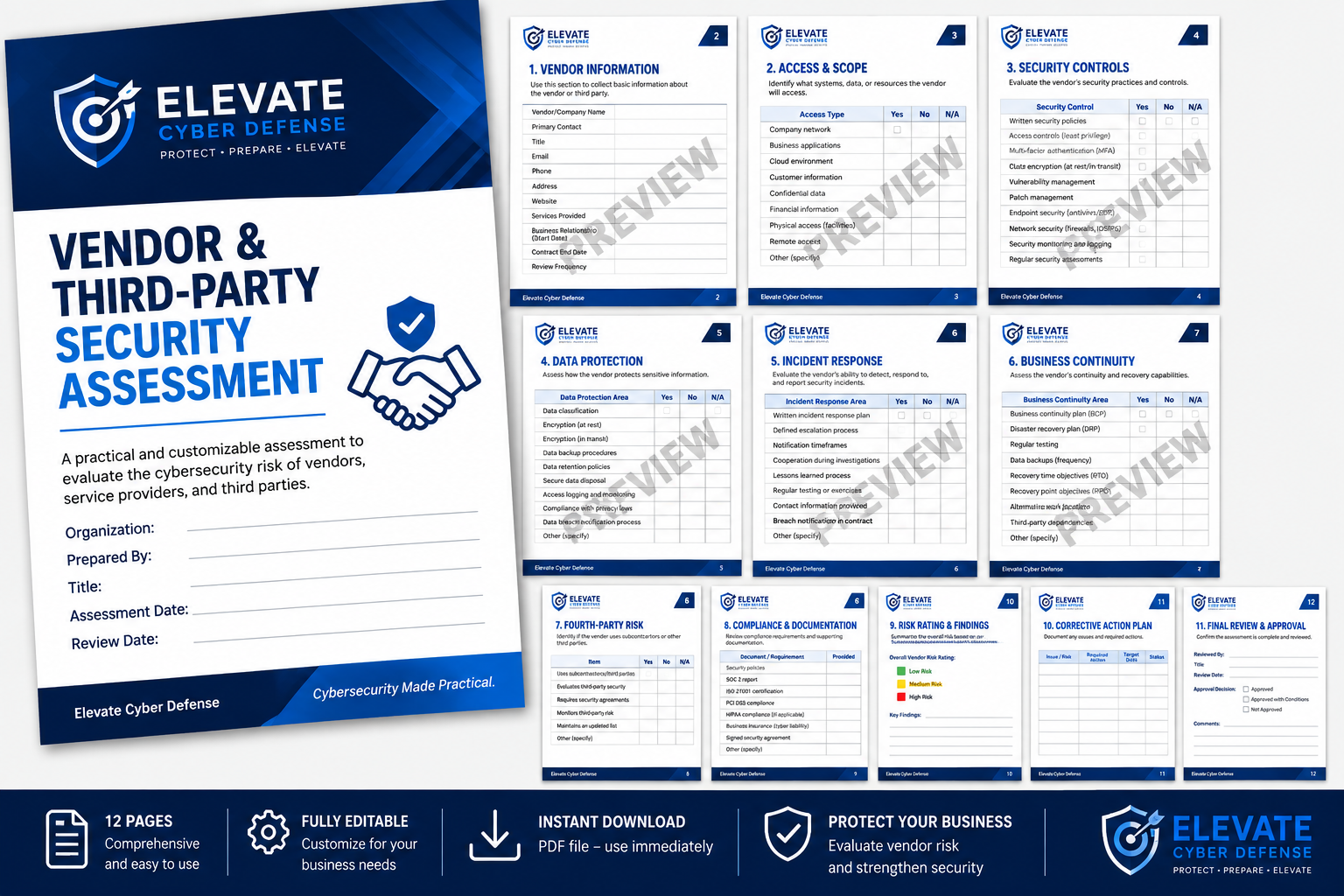 Vendor & Third-Party Security Assessment