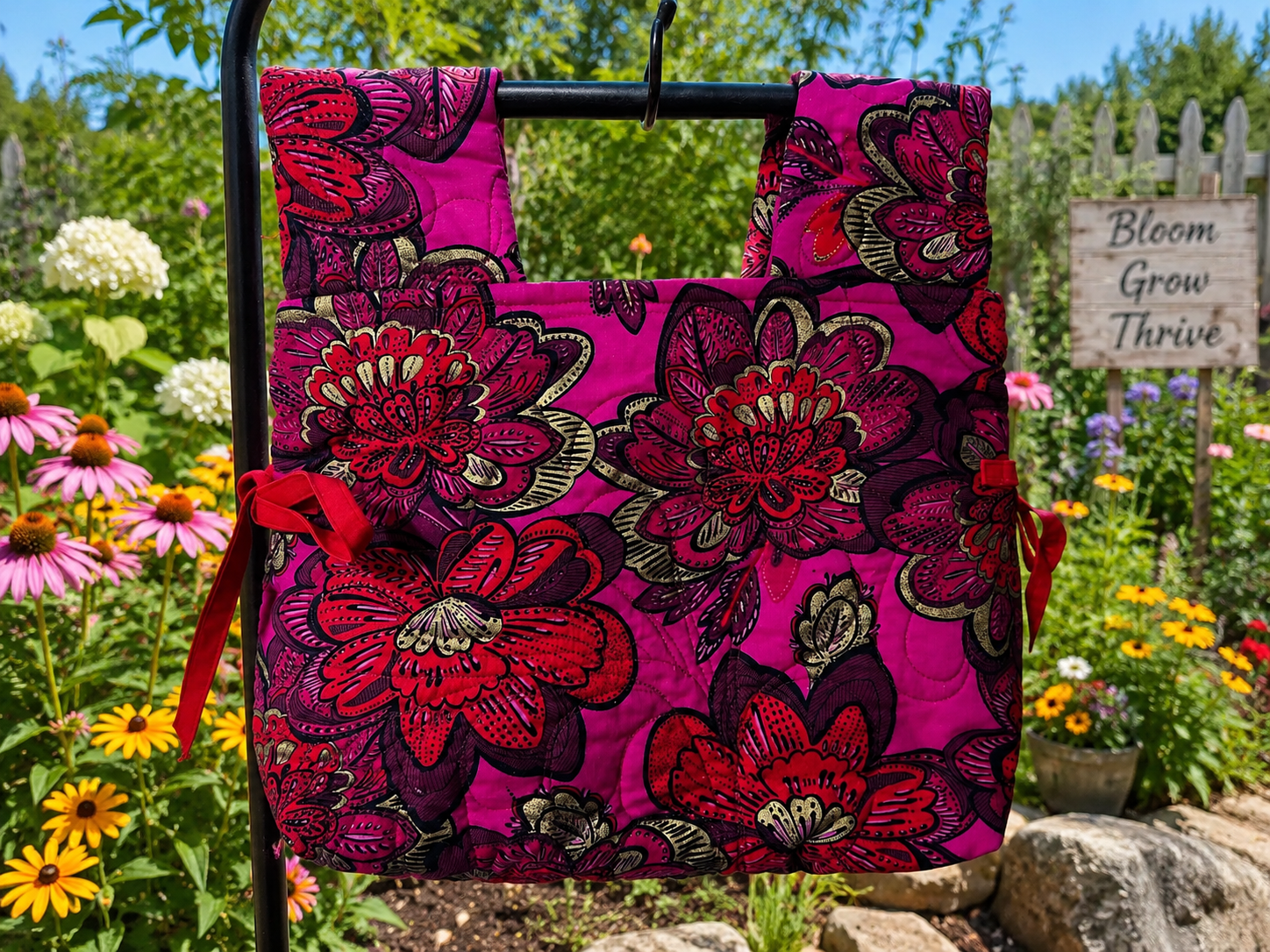 MiniDuffBag in Garden.png