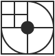 Simple abstract icon demonstrating the combination of strategy and creativity in Jon Eslinger's work