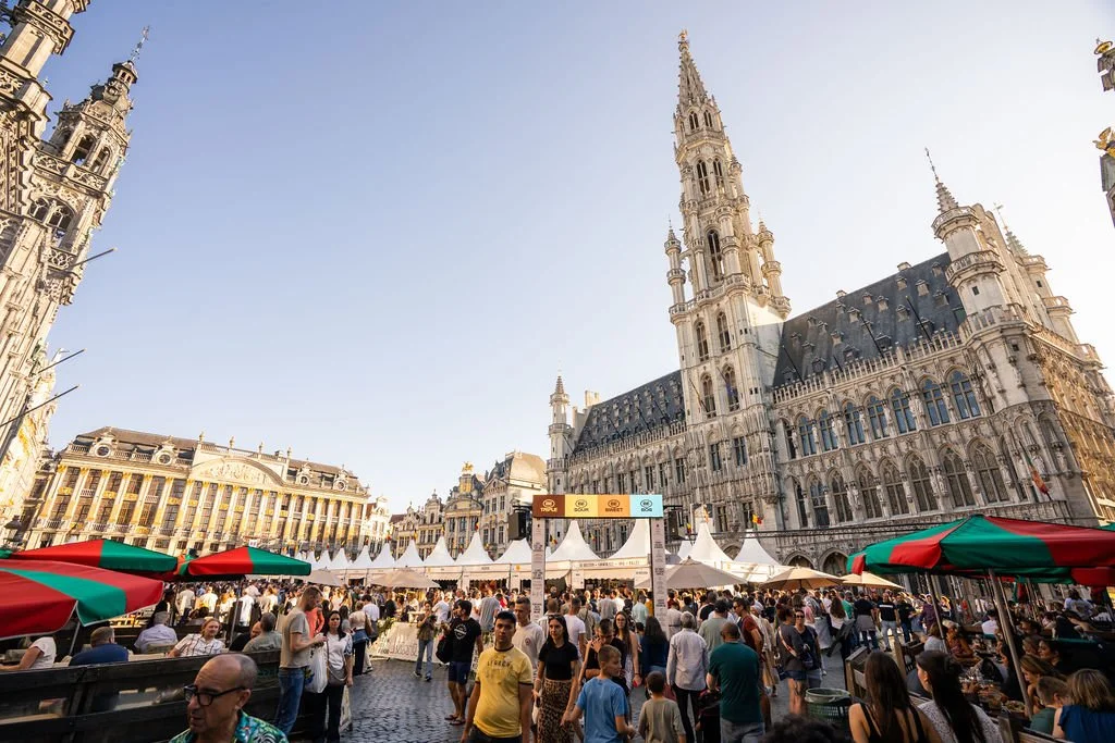 Sfeerbeeld van de bezoekers tijdens Belgian Beer Weekend, op het eerste weekend van september.