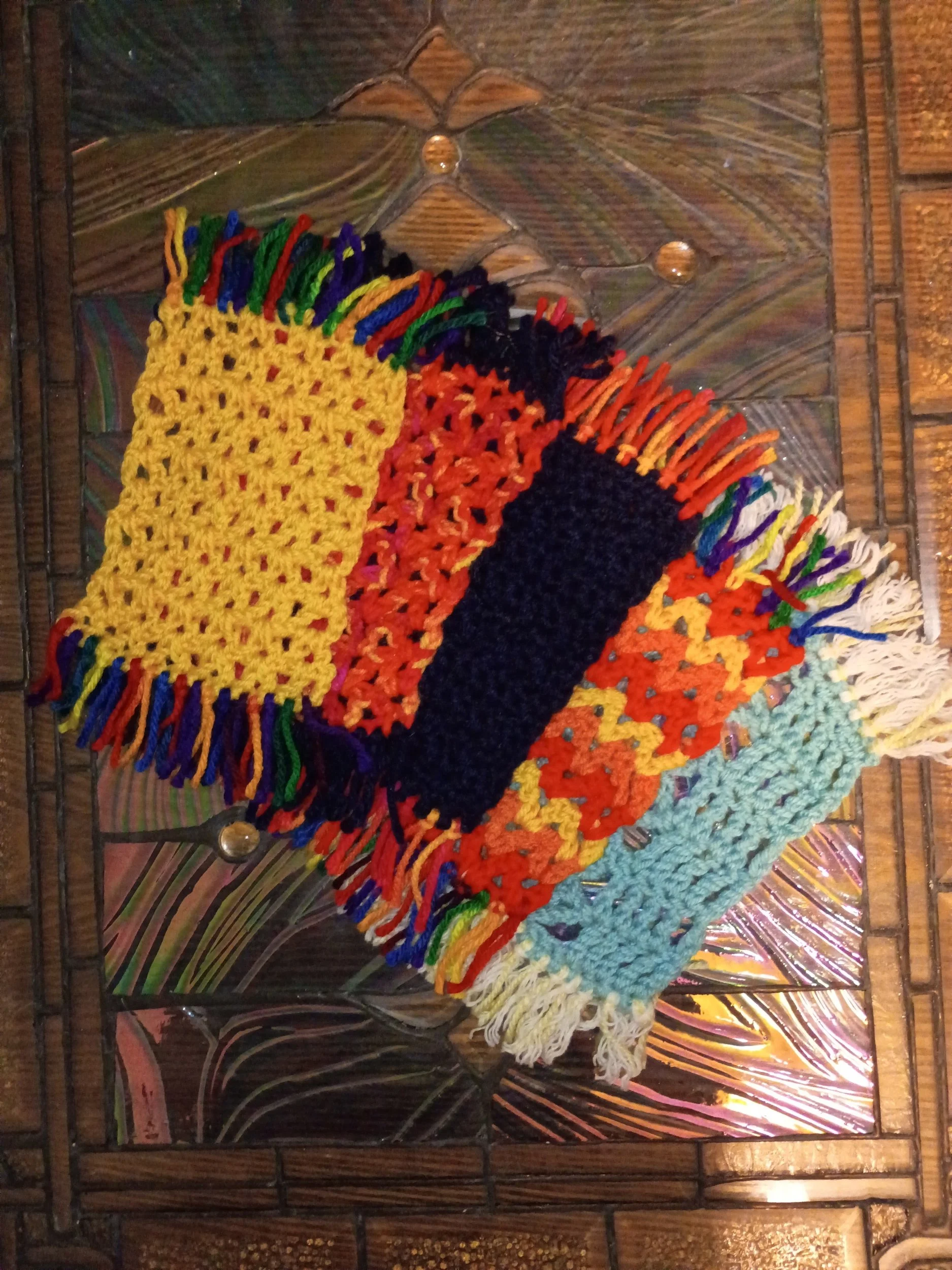 Crocheted Mug Rug