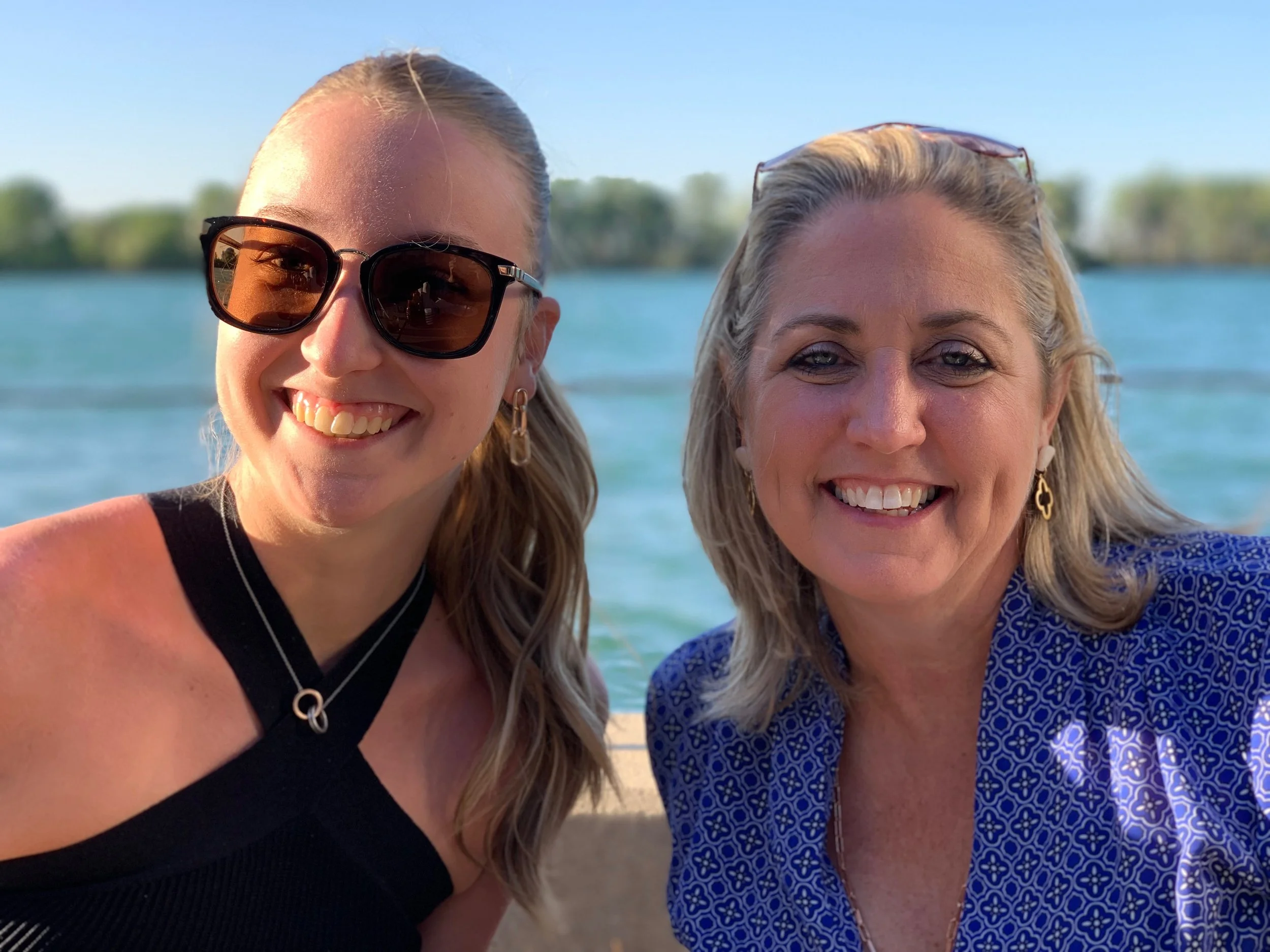 Paige Wilcox (left) and Beth Ann Prince (right).