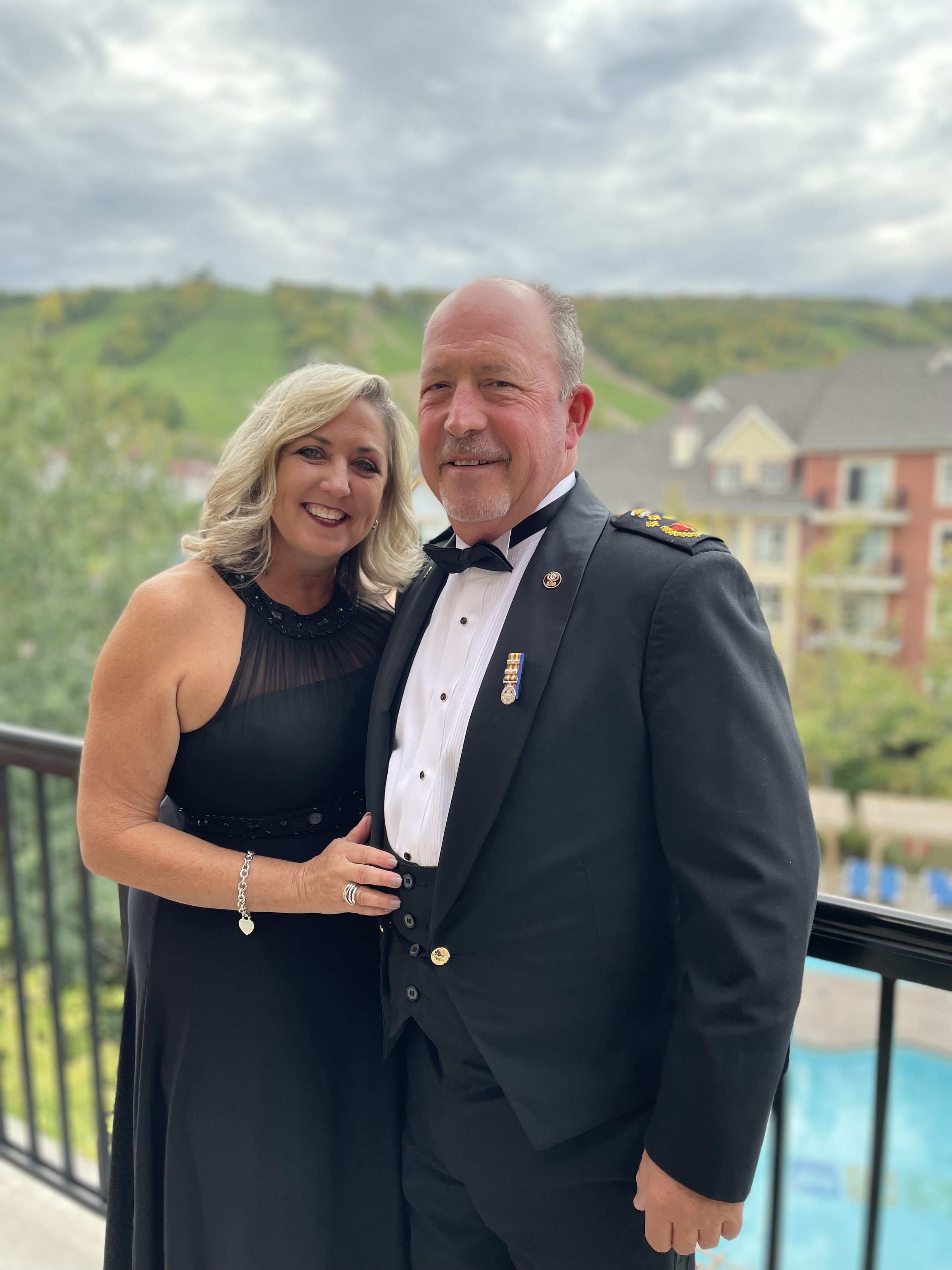 Beth Ann Prince and her partner, Bruce Krauter.